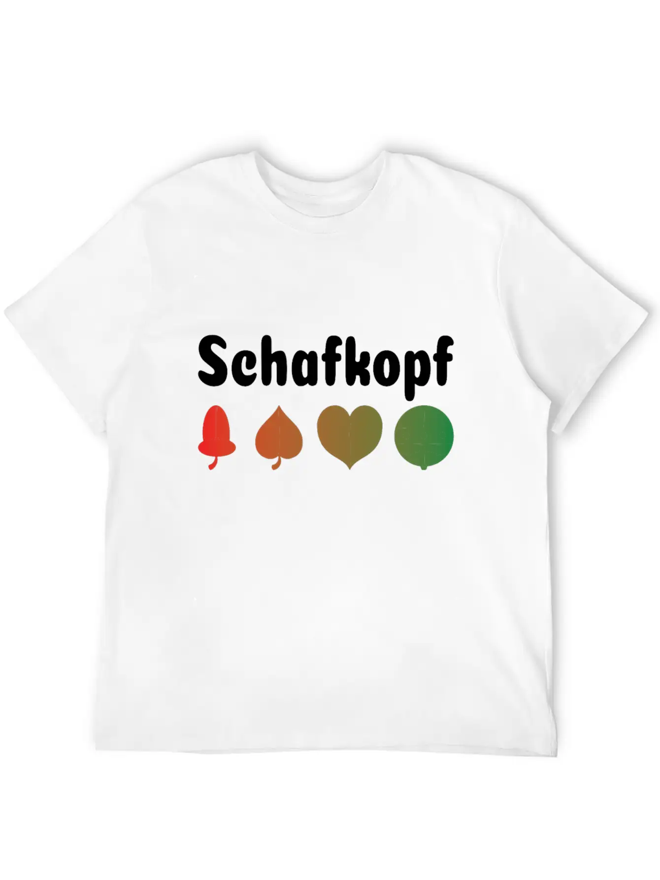 Schafkopf Bavarian Card Game Gift Unisex Casual T-Shirt – Clean Design For Daily Comfort