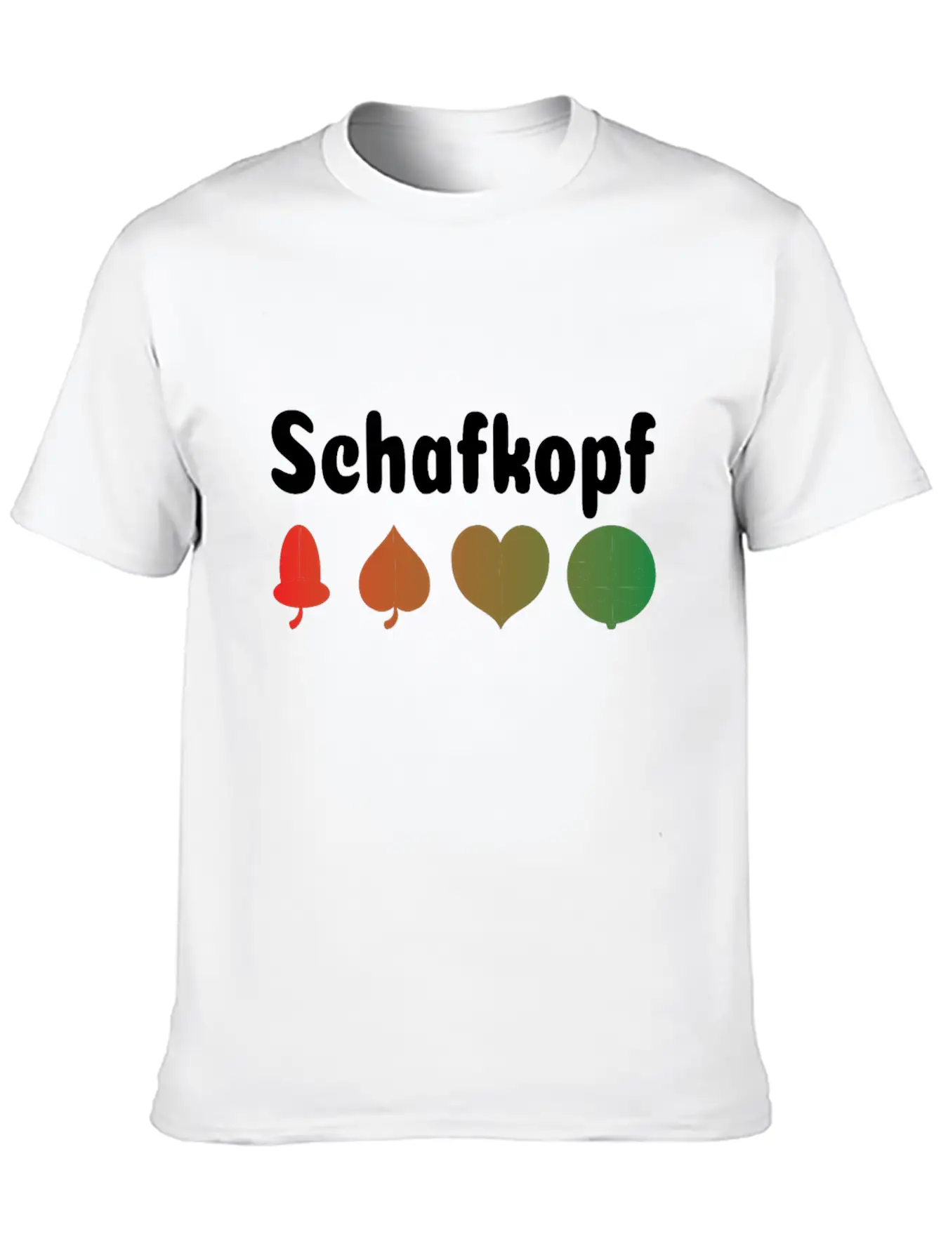 Schafkopf Bavarian Card Game Gift Unisex Casual T-Shirt – Clean Design For Daily Comfort