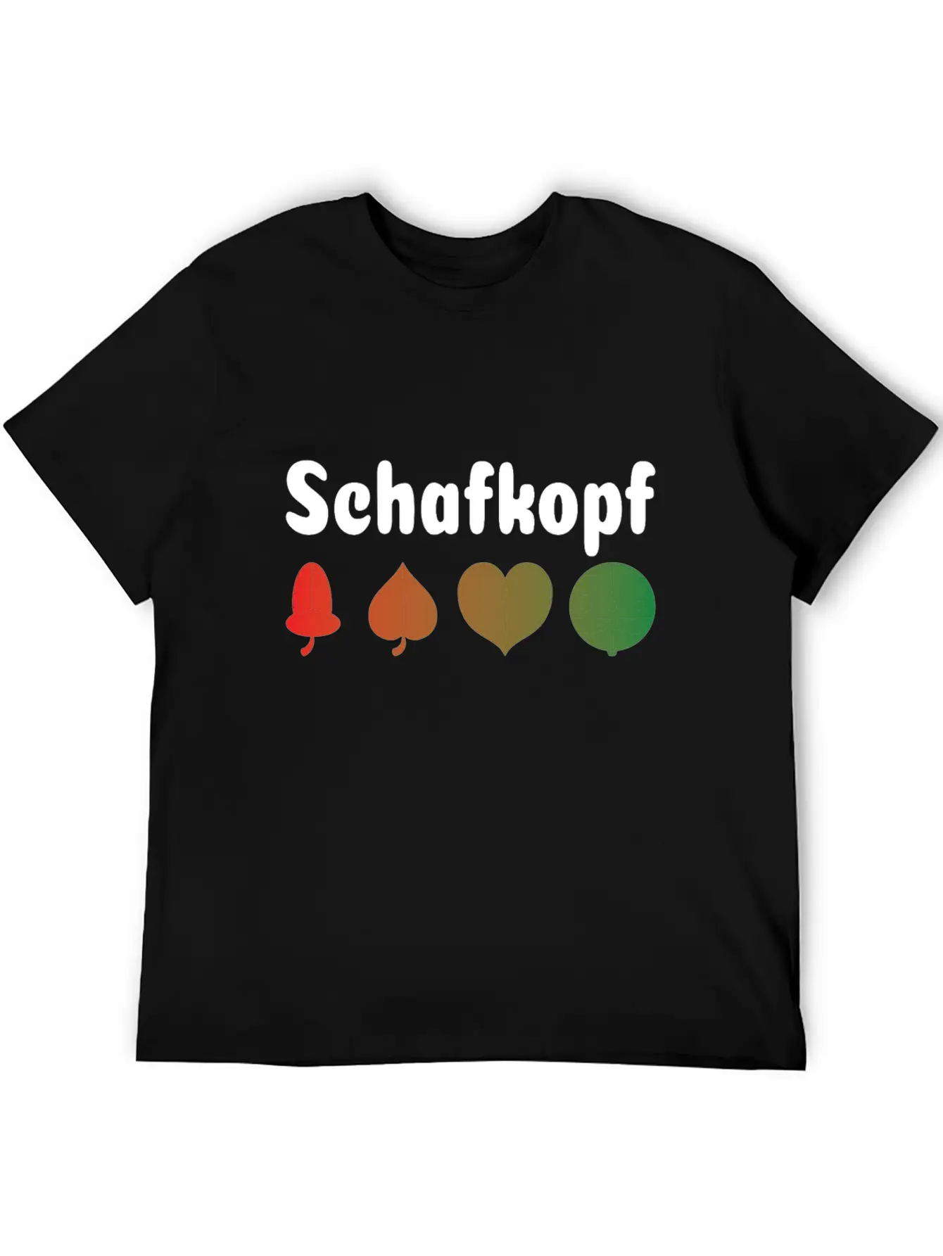 Schafkopf Bavarian Card Game Gift Unisex Casual T-Shirt – Clean Design For Daily Comfort