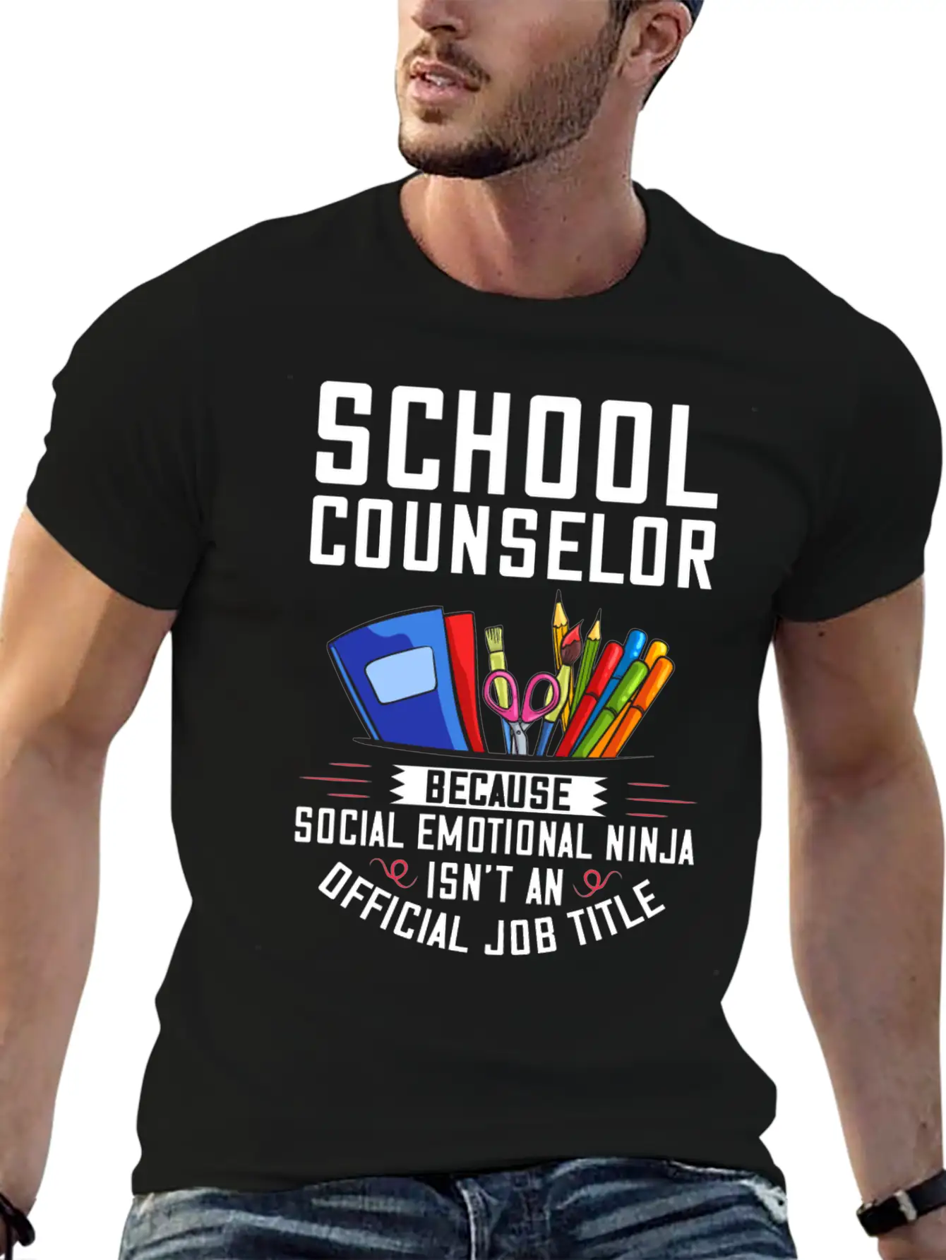 School Counselor Counseling Week Quotes Unisex Casual T-Shirt ��� Clean Design For Daily Comfort