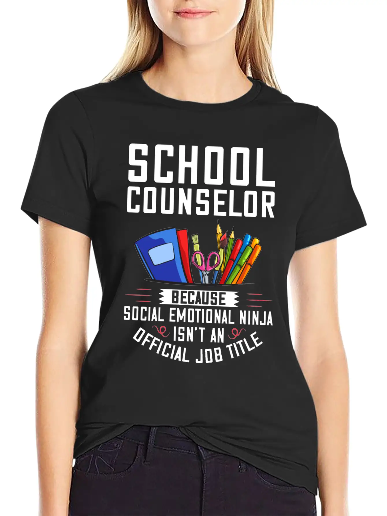 School Counselor Counseling Week Quotes Unisex Casual T-Shirt ��� Clean Design For Daily Comfort