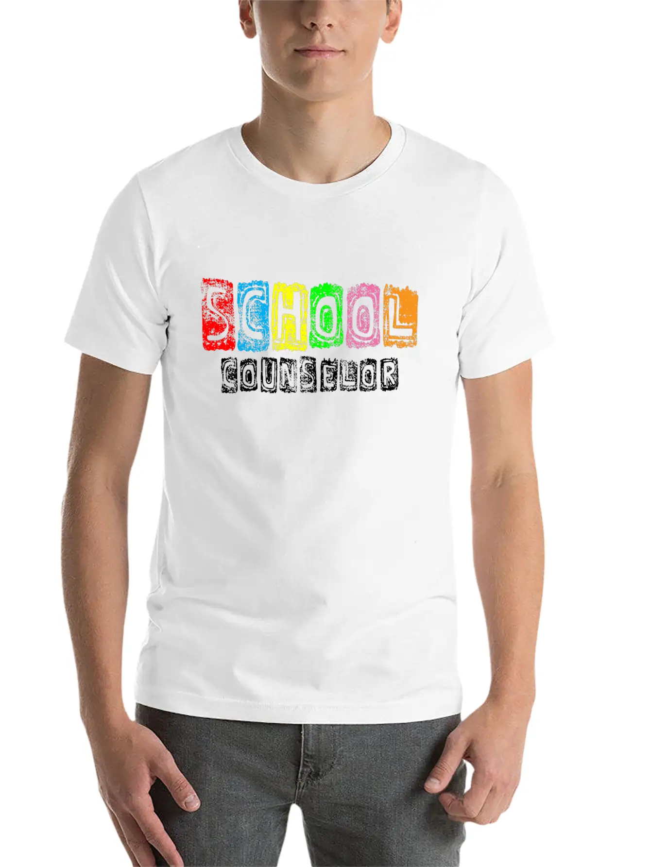 School Counselor Lightweight Cotton T-Shirt – Daily Comfort Graphic Shirt