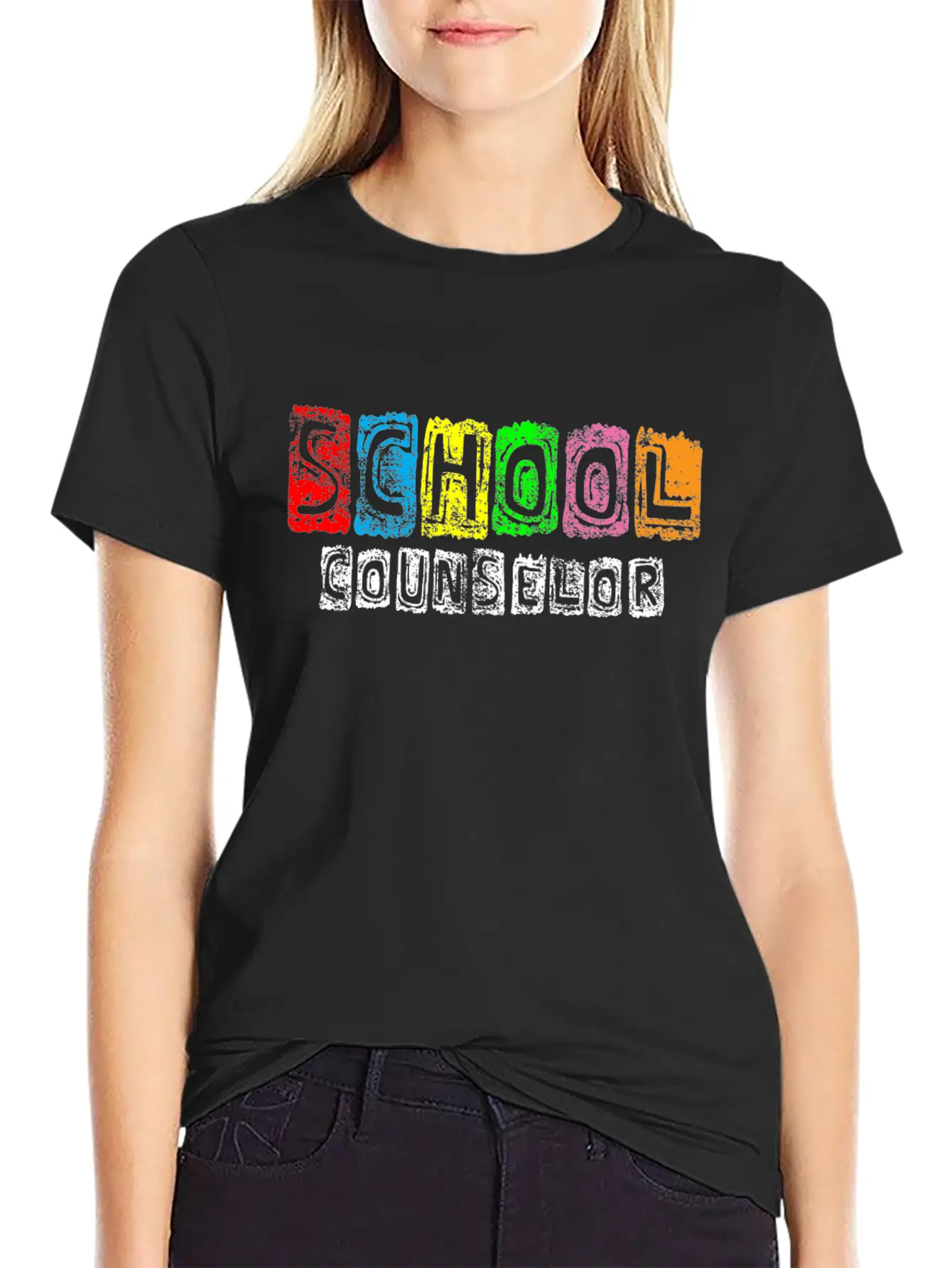 School Counselor Lightweight Cotton T-Shirt – Daily Comfort Graphic Shirt