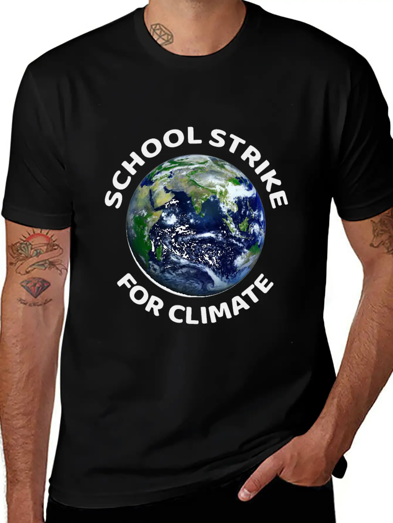 School Strike For Climate Essential Cotton Tee For Daily Outfits – Unisex Style