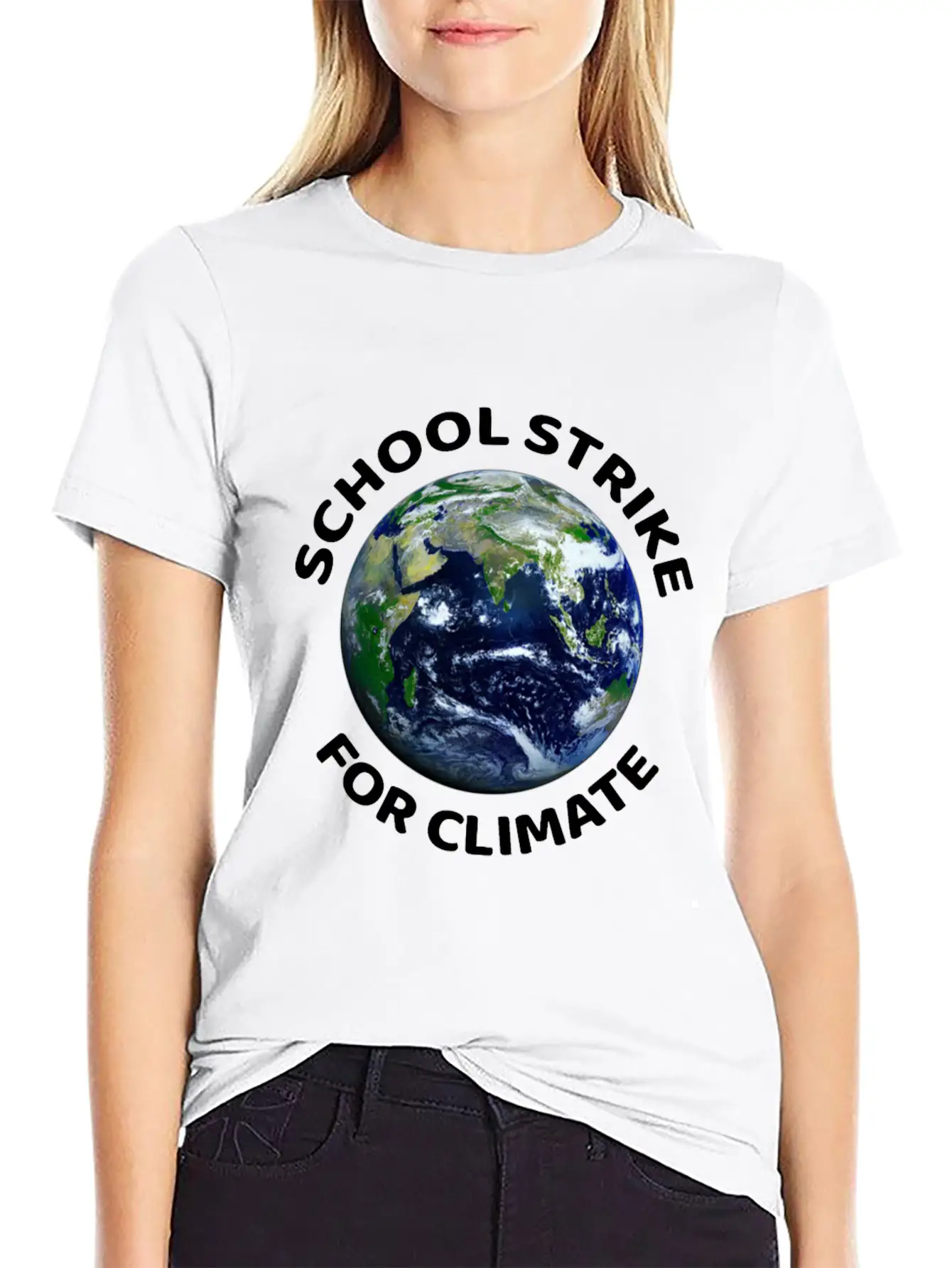 School Strike For Climate Essential Cotton Tee For Daily Outfits – Unisex Style