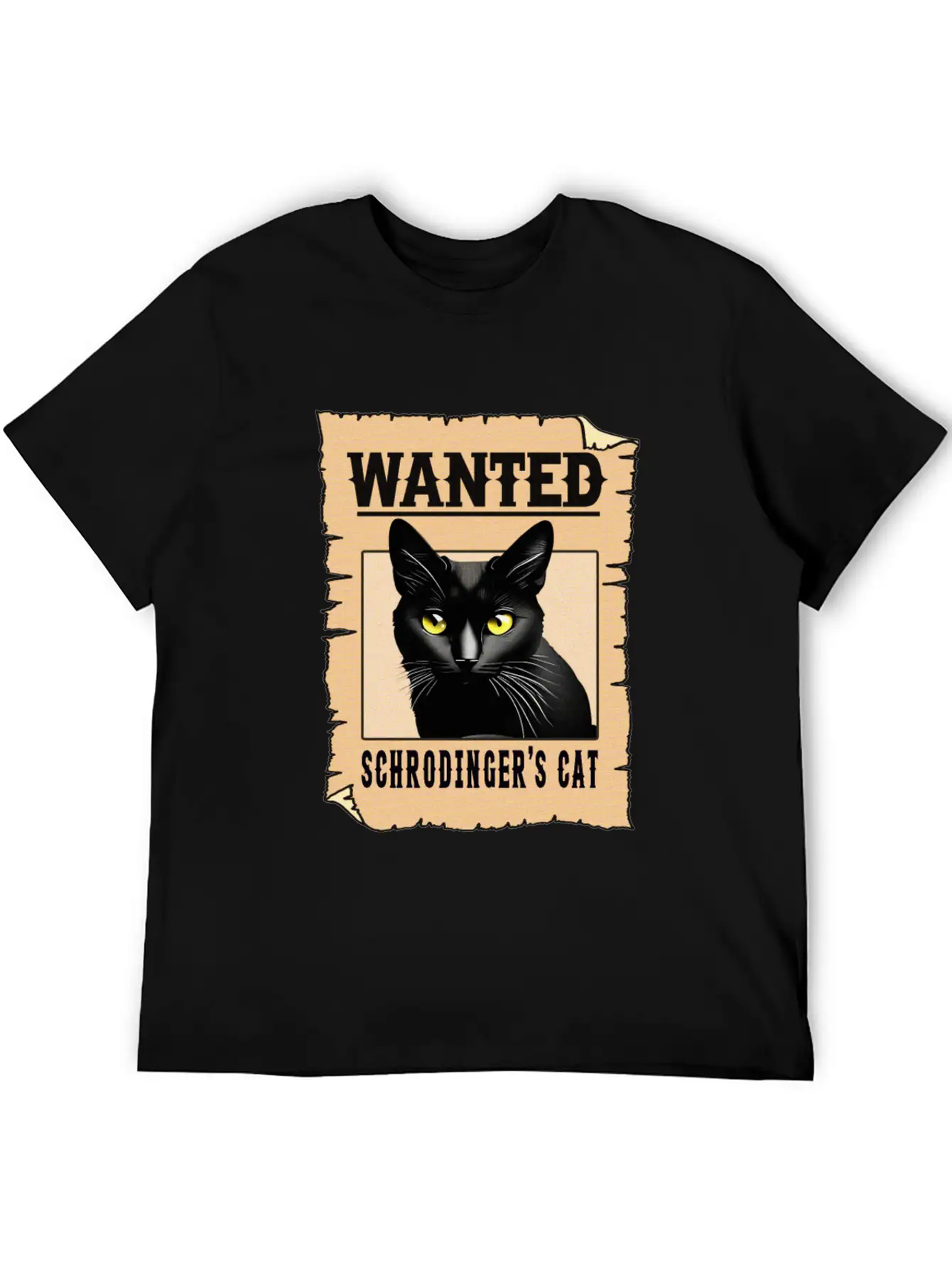 Schrodinger Cat Lightweight Cotton T-Shirt – Daily Comfort Graphic Shirt