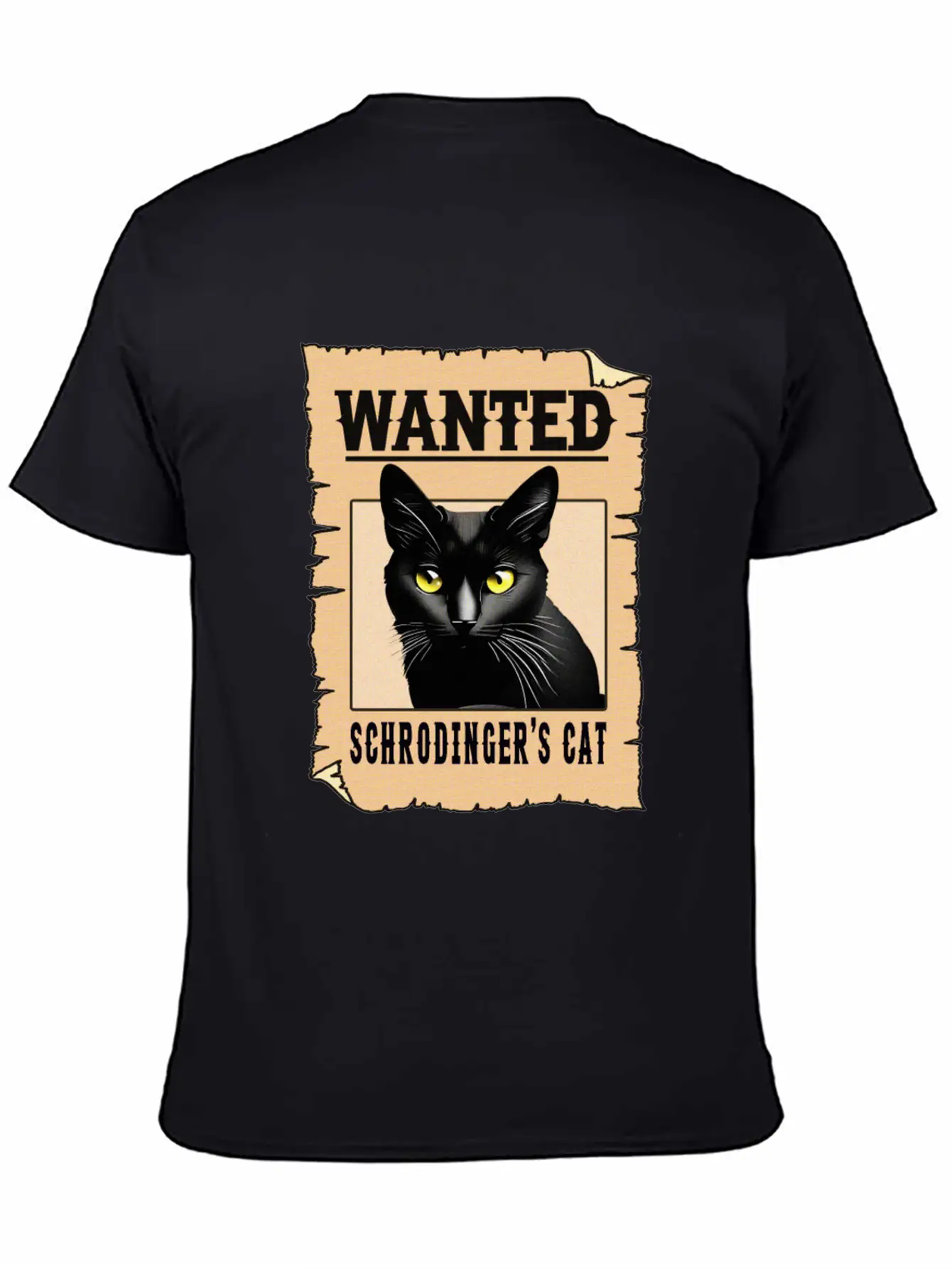 Schrodinger Cat Lightweight Cotton T-Shirt – Daily Comfort Graphic Shirt
