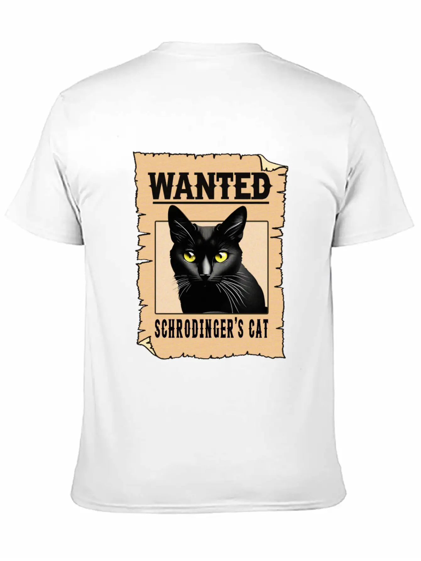 Schrodinger Cat Lightweight Cotton T-Shirt – Daily Comfort Graphic Shirt