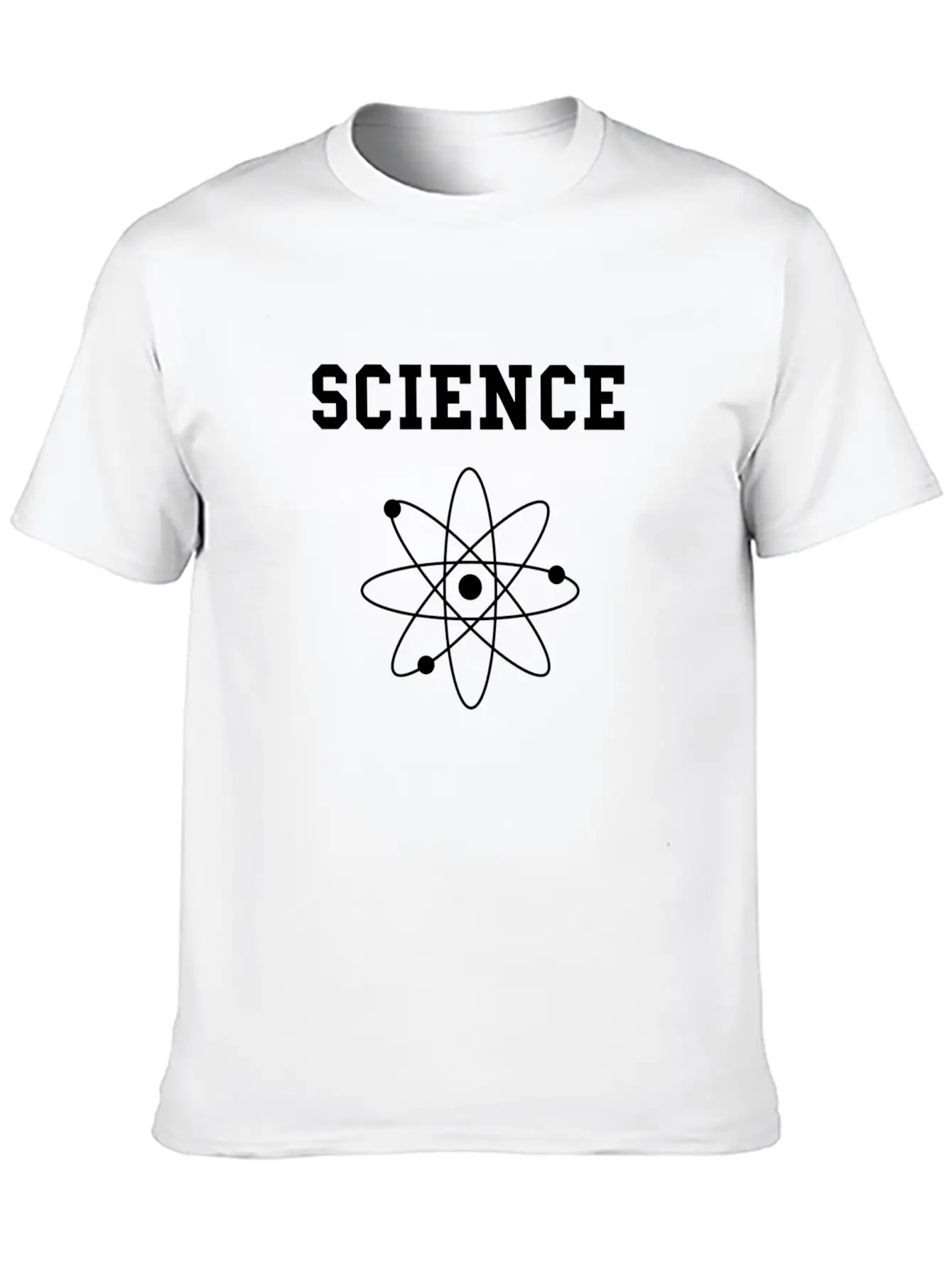 Science Atom Soft Cotton Short Sleeve Tee – Unisex Wardrobe Staple