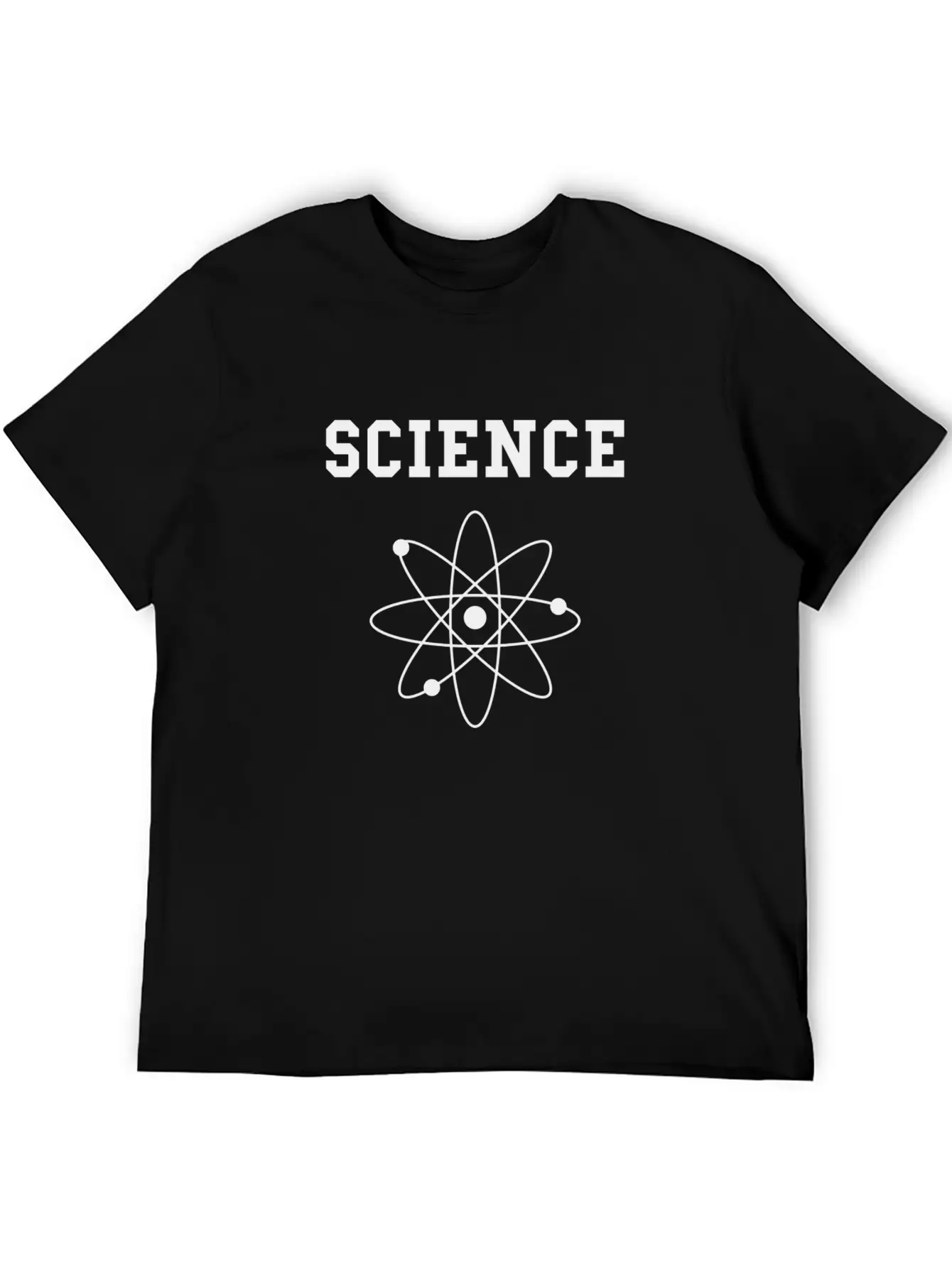 Science Atom Soft Cotton Short Sleeve Tee – Unisex Wardrobe Staple