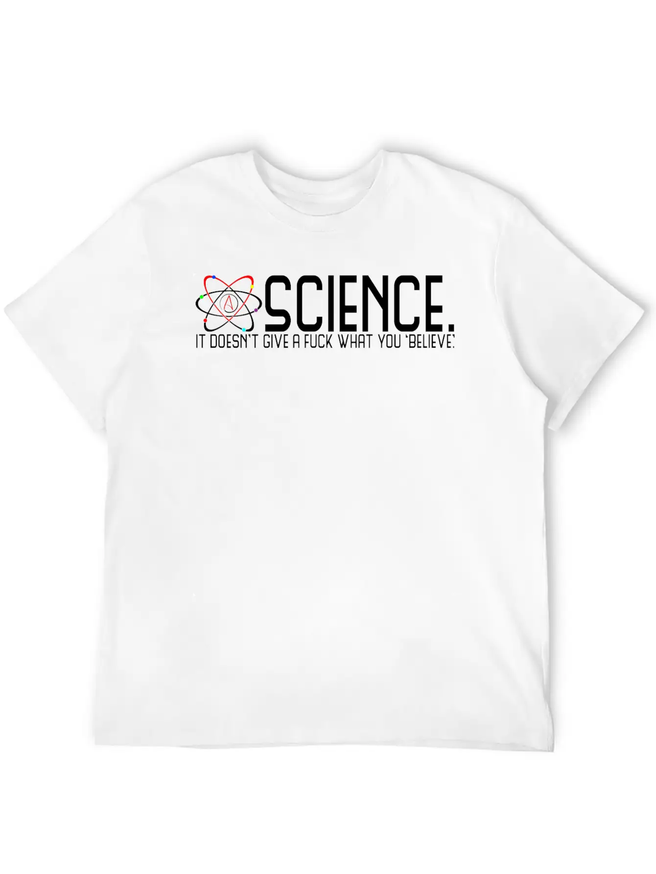 Science Doesn't Give A Fuck Essential Cotton Tee For Daily Outfits – Unisex Style