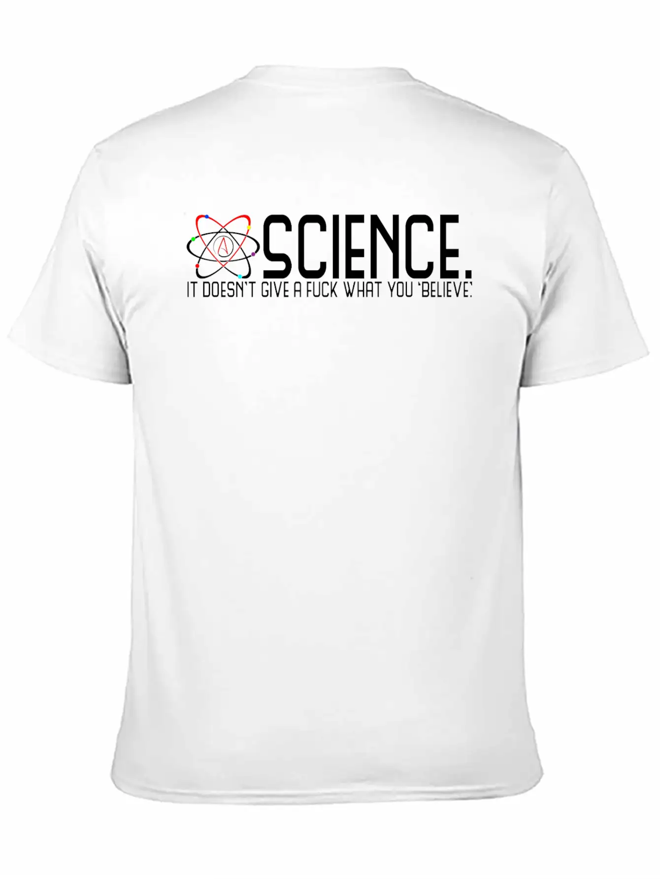 Science Doesn't Give A Fuck Essential Cotton Tee For Daily Outfits – Unisex Style