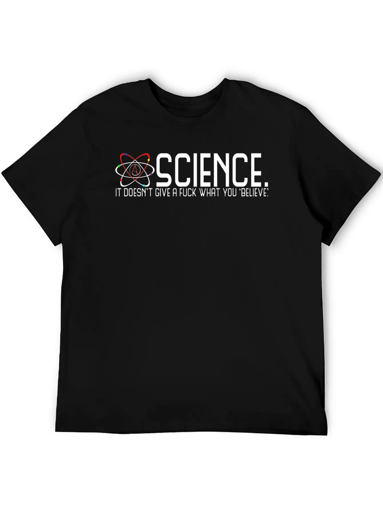Science Doesn't Give A Fuck Essential Cotton Tee For Daily Outfits – Unisex Style