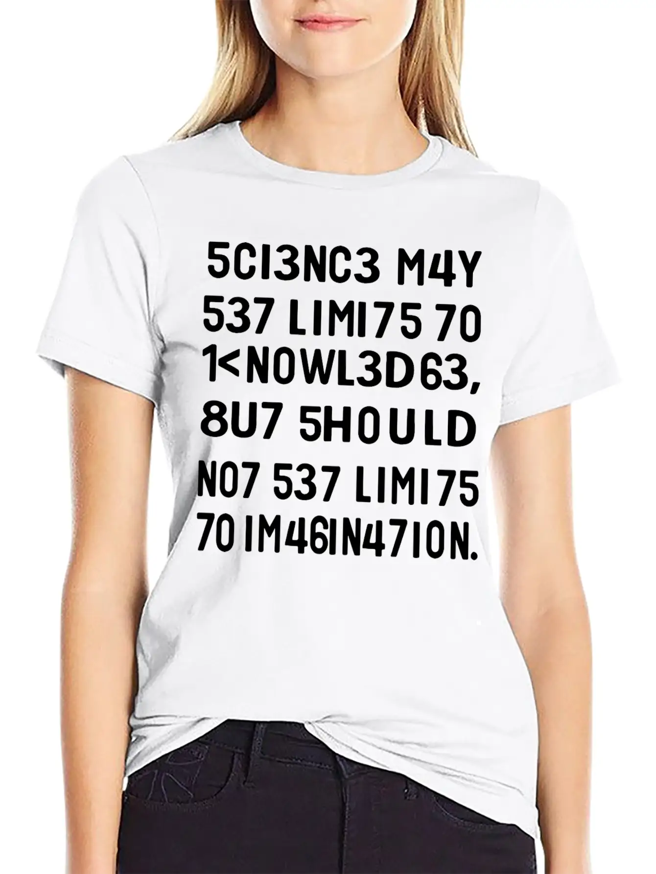 Science Imagination Stylish Everyday T-Shirt – Unisex Basic Cotton Tee