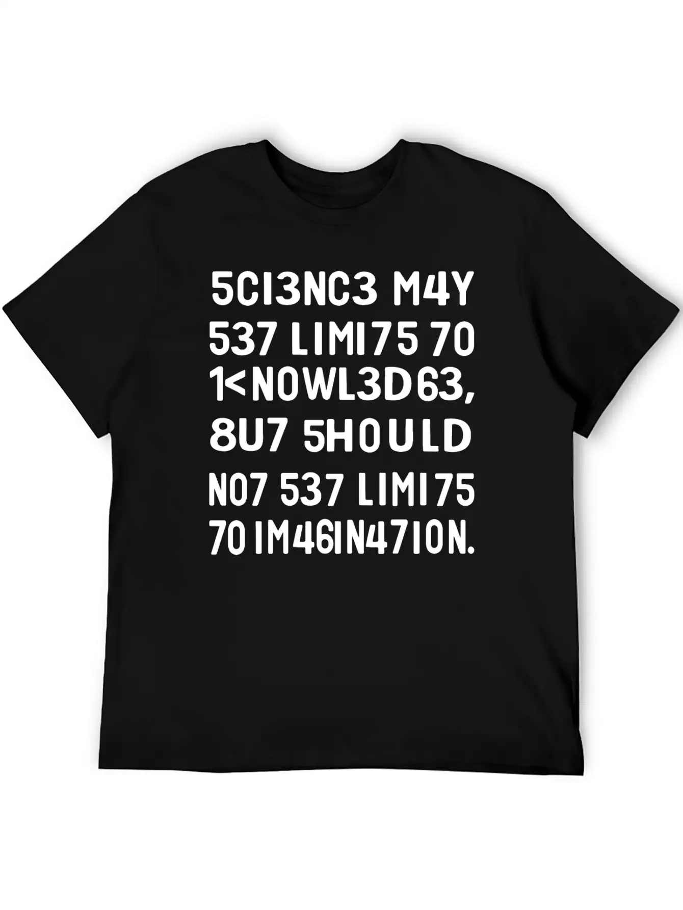 Science Imagination Stylish Everyday T-Shirt – Unisex Basic Cotton Tee
