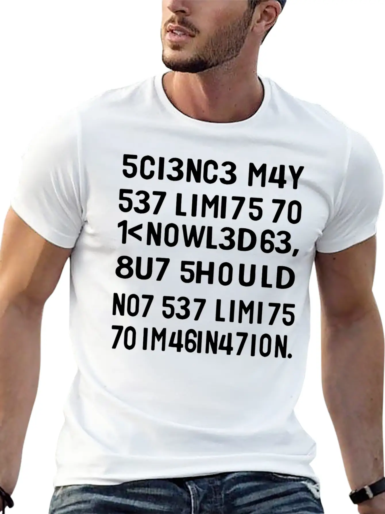 Science Imagination Stylish Everyday T-Shirt – Unisex Basic Cotton Tee