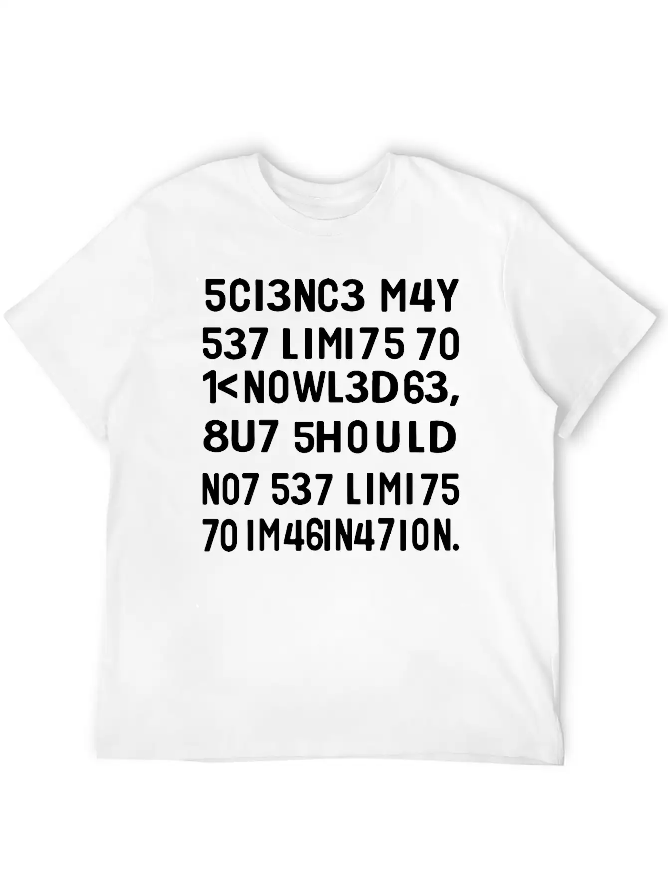 Science Imagination Stylish Everyday T-Shirt – Unisex Basic Cotton Tee