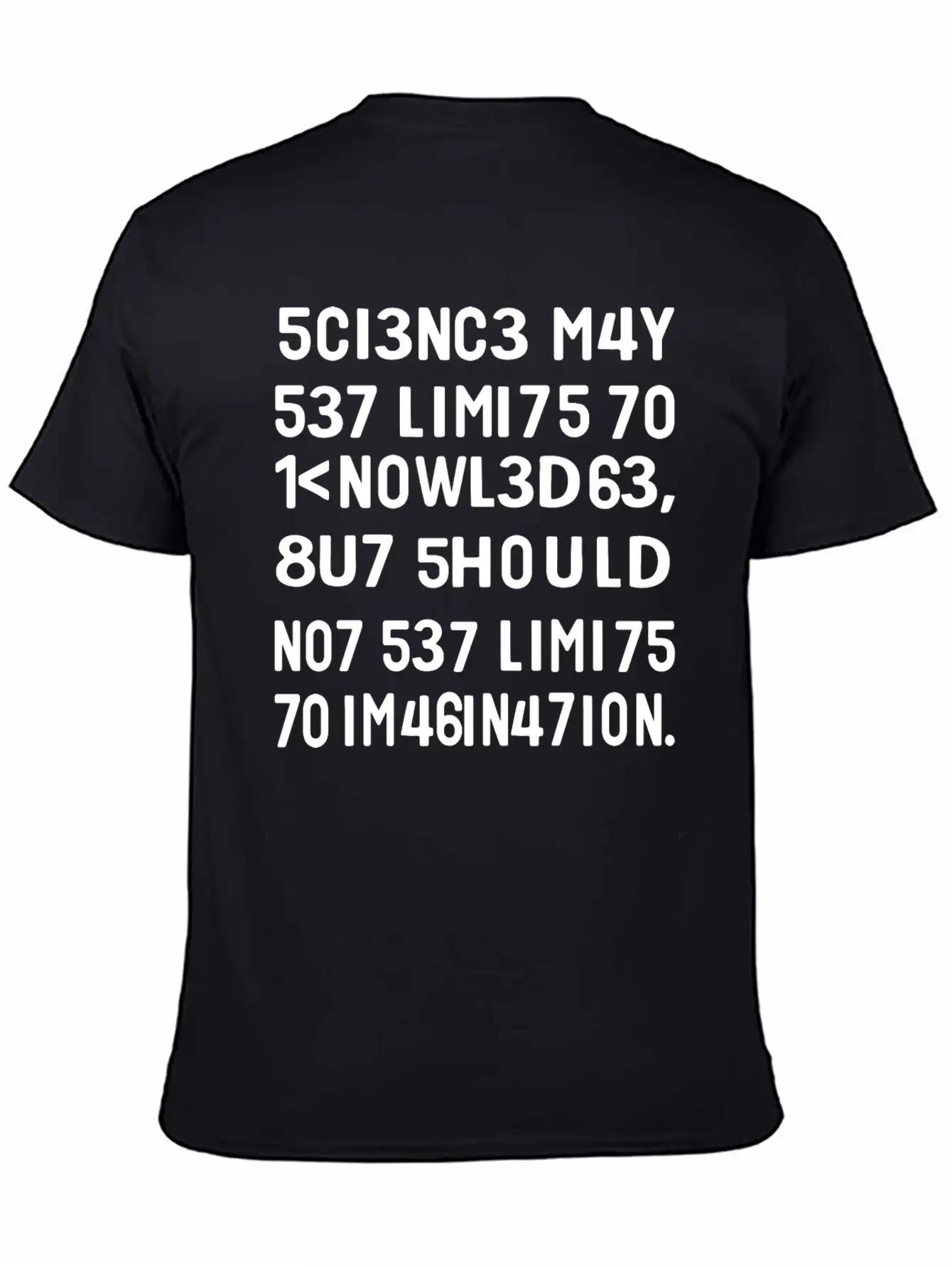 Science Imagination Stylish Everyday T-Shirt – Unisex Basic Cotton Tee