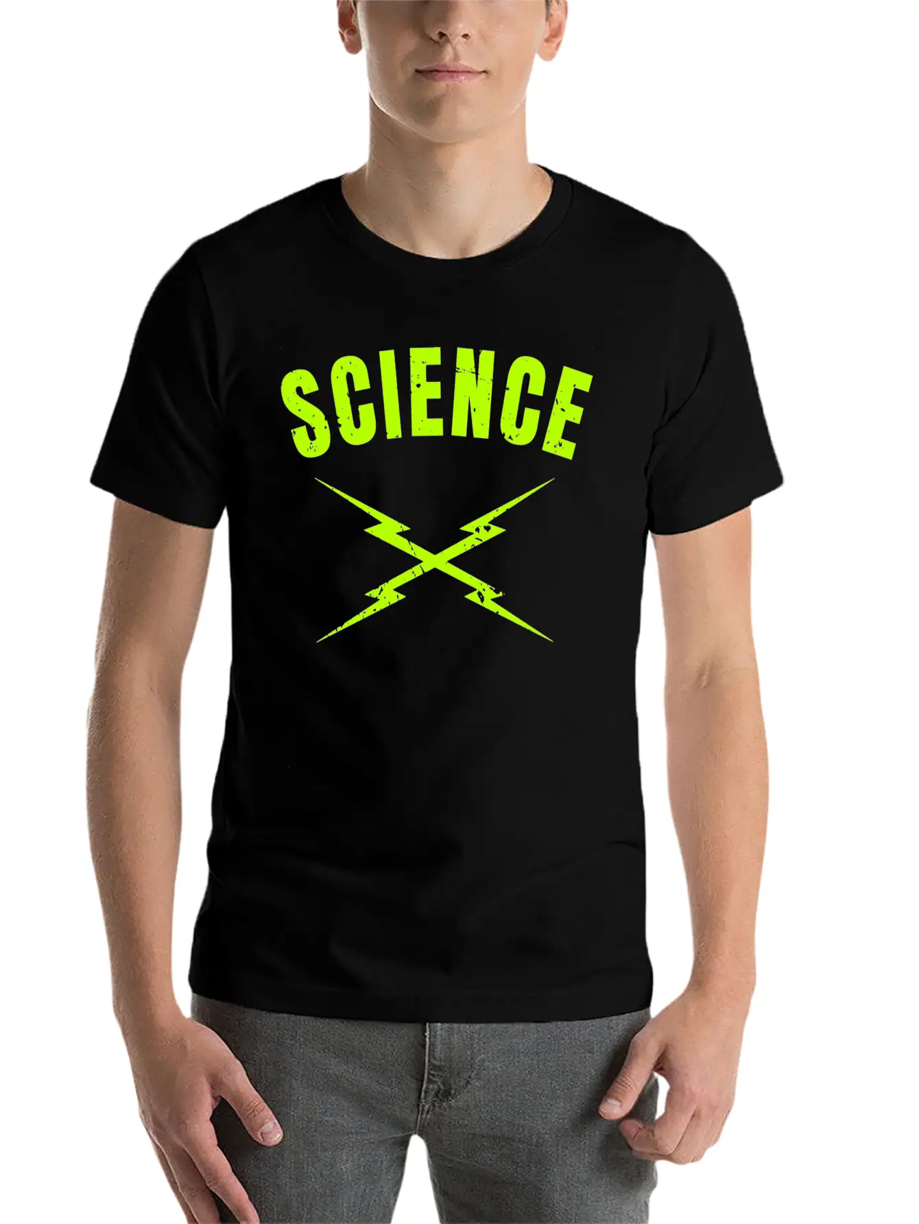 Science Lightning Bolts Soft Cotton Short Sleeve Tee – Unisex Wardrobe Staple