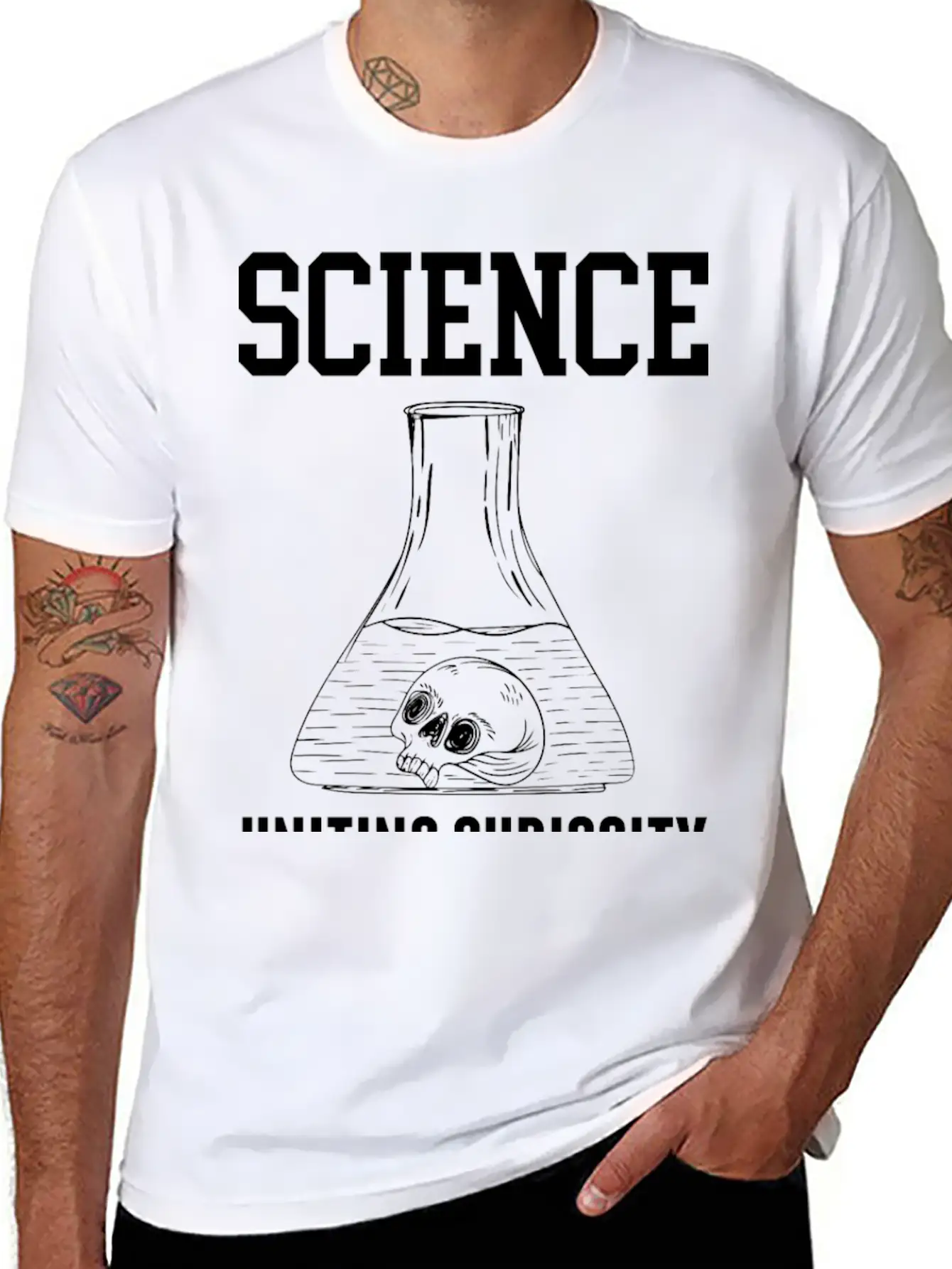 Science Science Uniting Relaxed Everyday Tee – Lightweight And Durable Cotton