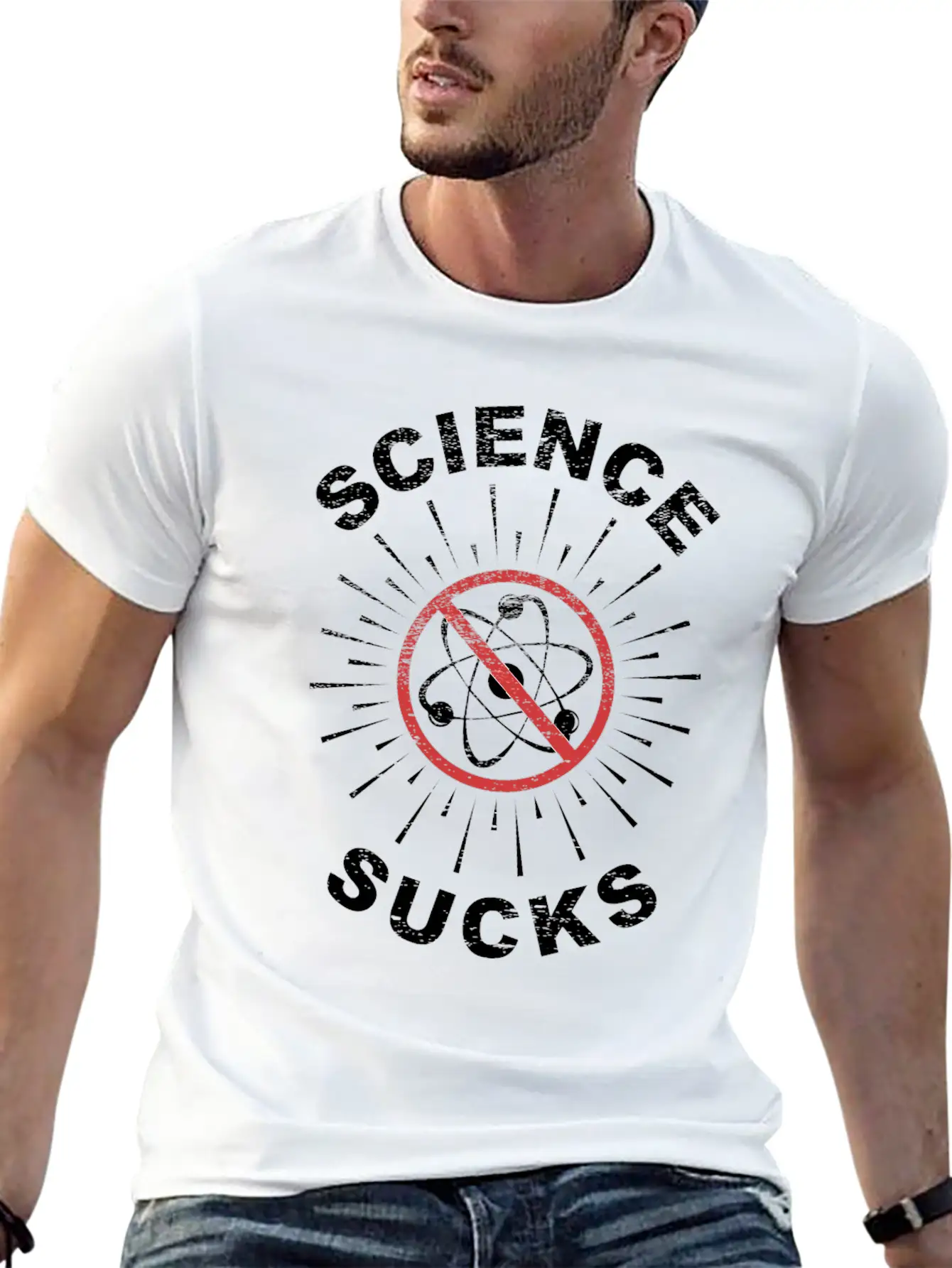 Science Sucks Classic Fit Graphic Tee For Daily Comfort – Unisex Cotton Shirt