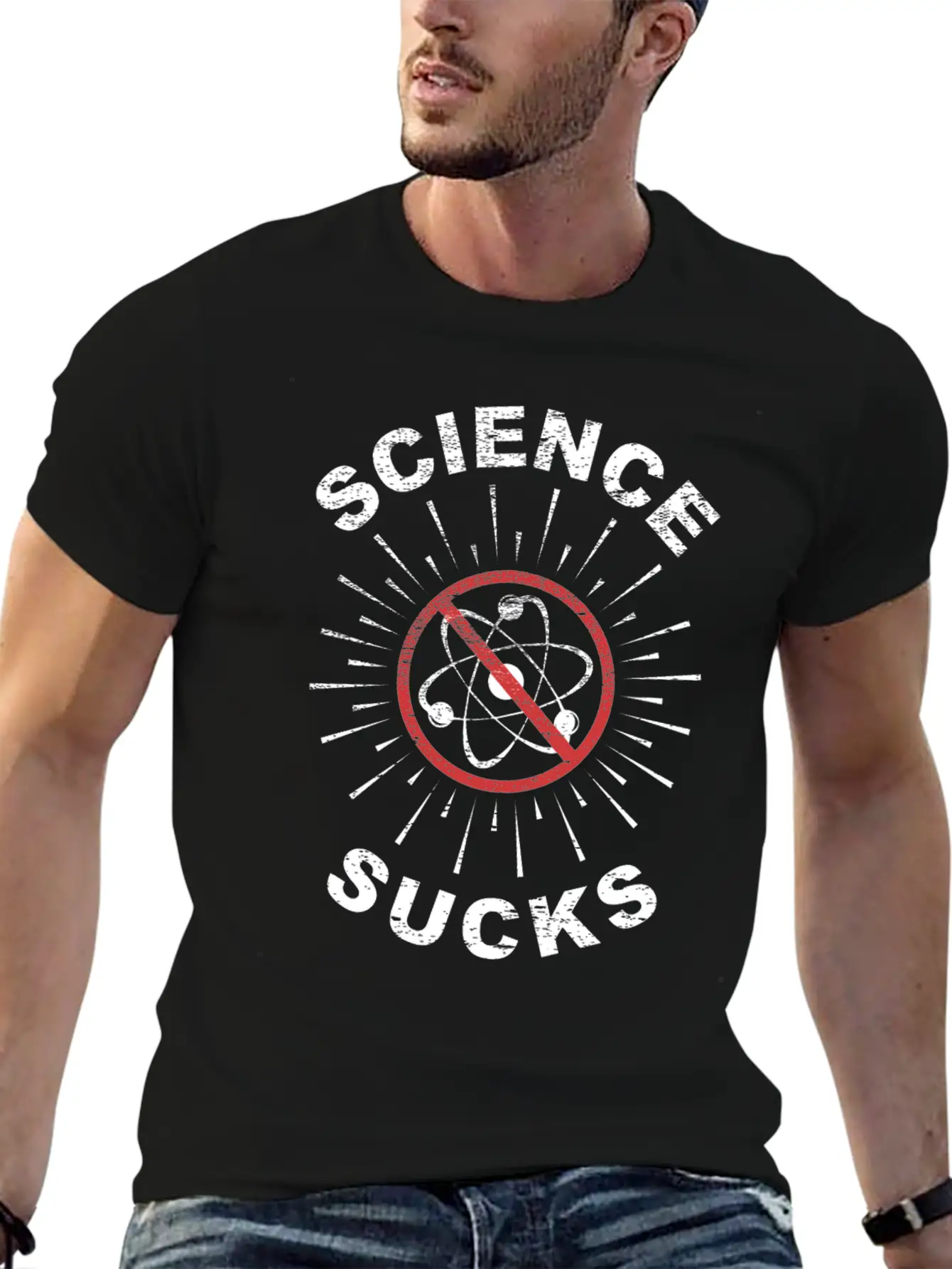Science Sucks Classic Fit Graphic Tee For Daily Comfort – Unisex Cotton Shirt