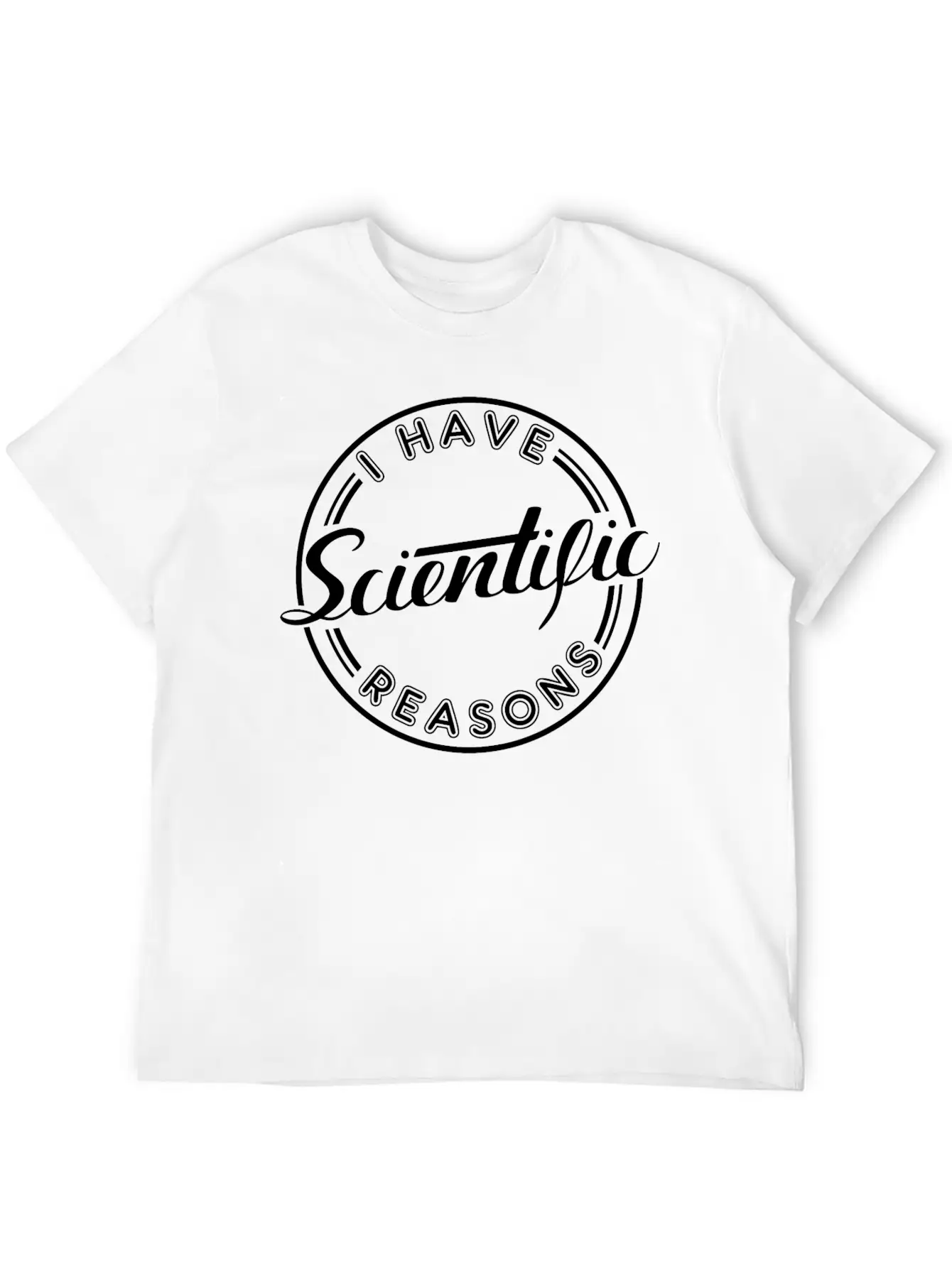 Scientific Reasons Soft Cotton Short Sleeve Tee – Unisex Wardrobe Staple