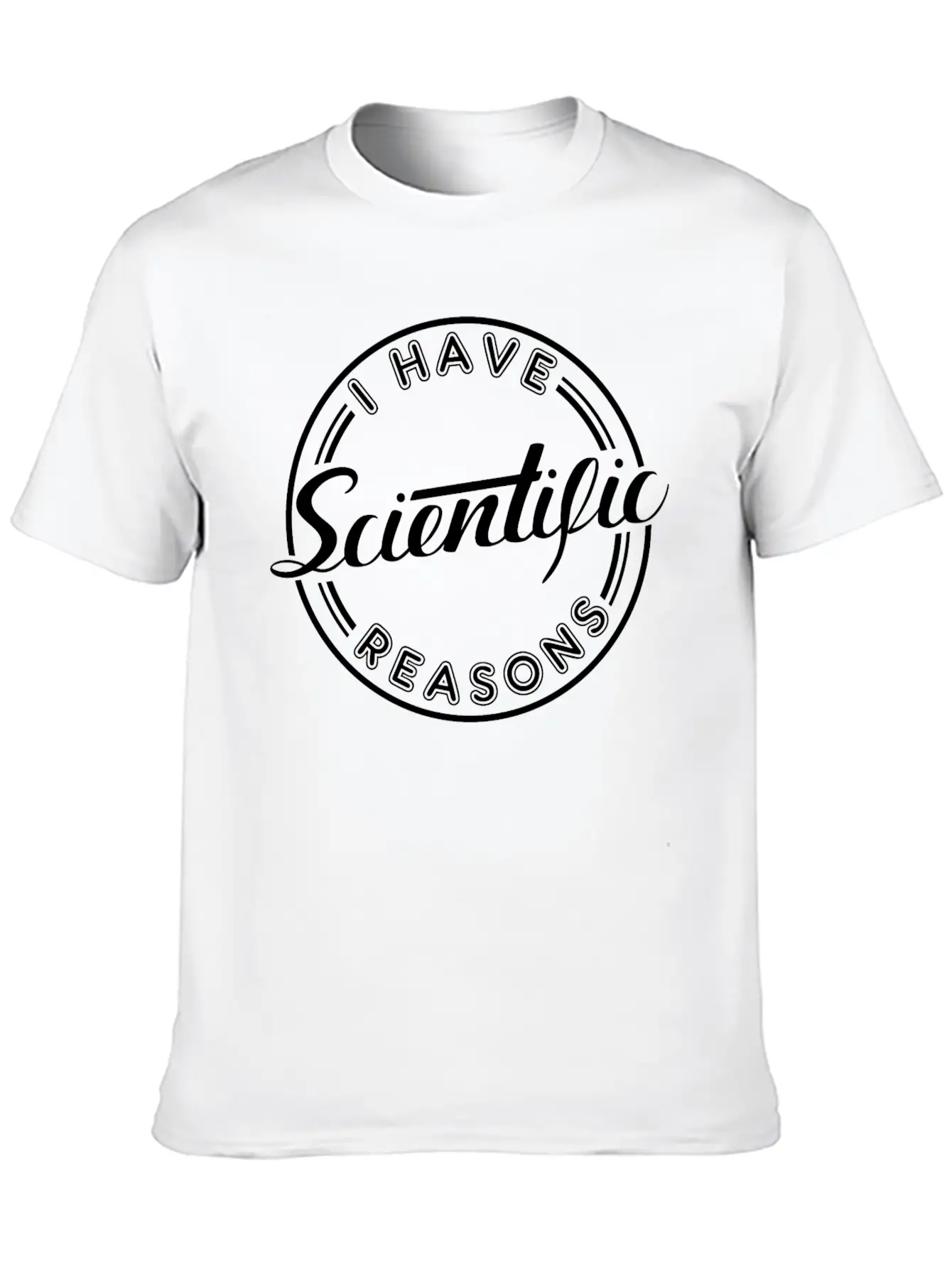 Scientific Reasons Soft Cotton Short Sleeve Tee – Unisex Wardrobe Staple