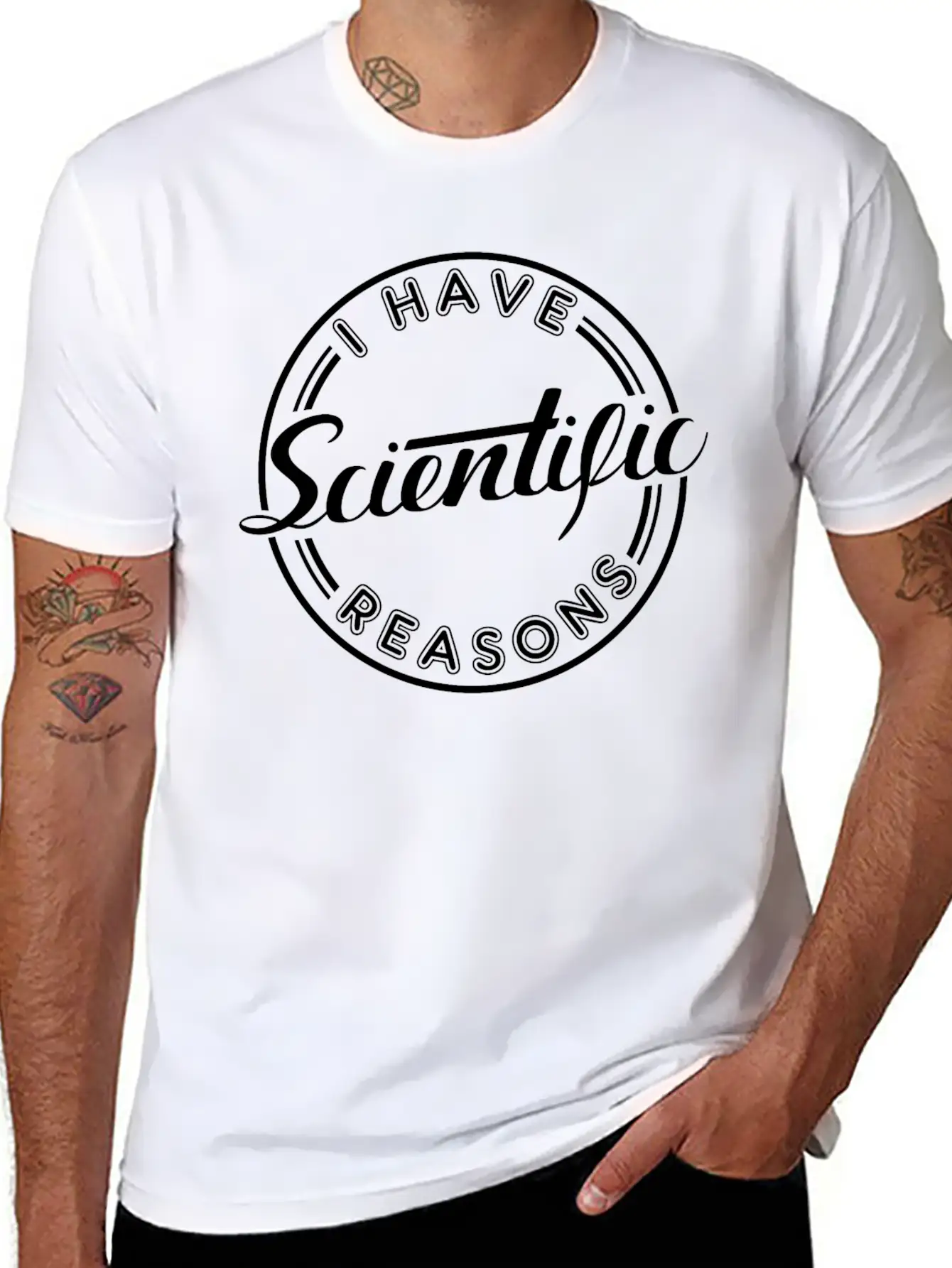 Scientific Reasons Soft Cotton Short Sleeve Tee – Unisex Wardrobe Staple