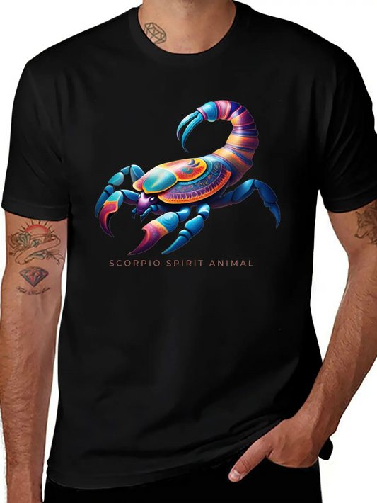 Scorpio Spirit Animal Scorpion Alebrije Male Essential Cotton Tee For Daily Outfits – Unisex Style