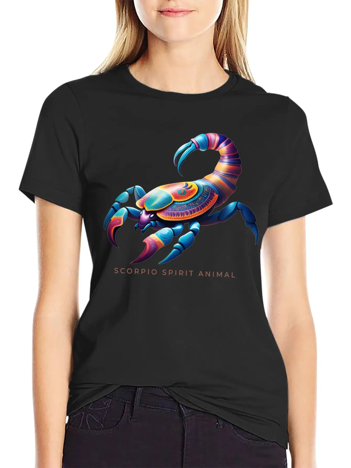 Scorpio Spirit Animal Scorpion Alebrije Male Essential Cotton Tee For Daily Outfits – Unisex Style