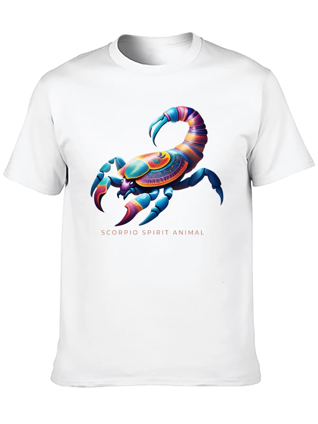 Scorpio Spirit Animal Scorpion Alebrije Male Essential Cotton Tee For Daily Outfits – Unisex Style