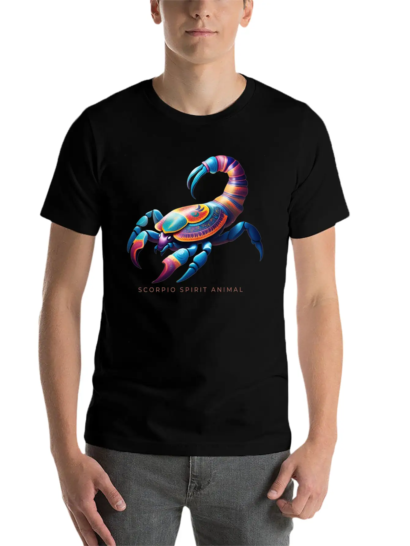 Scorpio Spirit Animal Scorpion Alebrije Male Essential Cotton Tee For Daily Outfits – Unisex Style