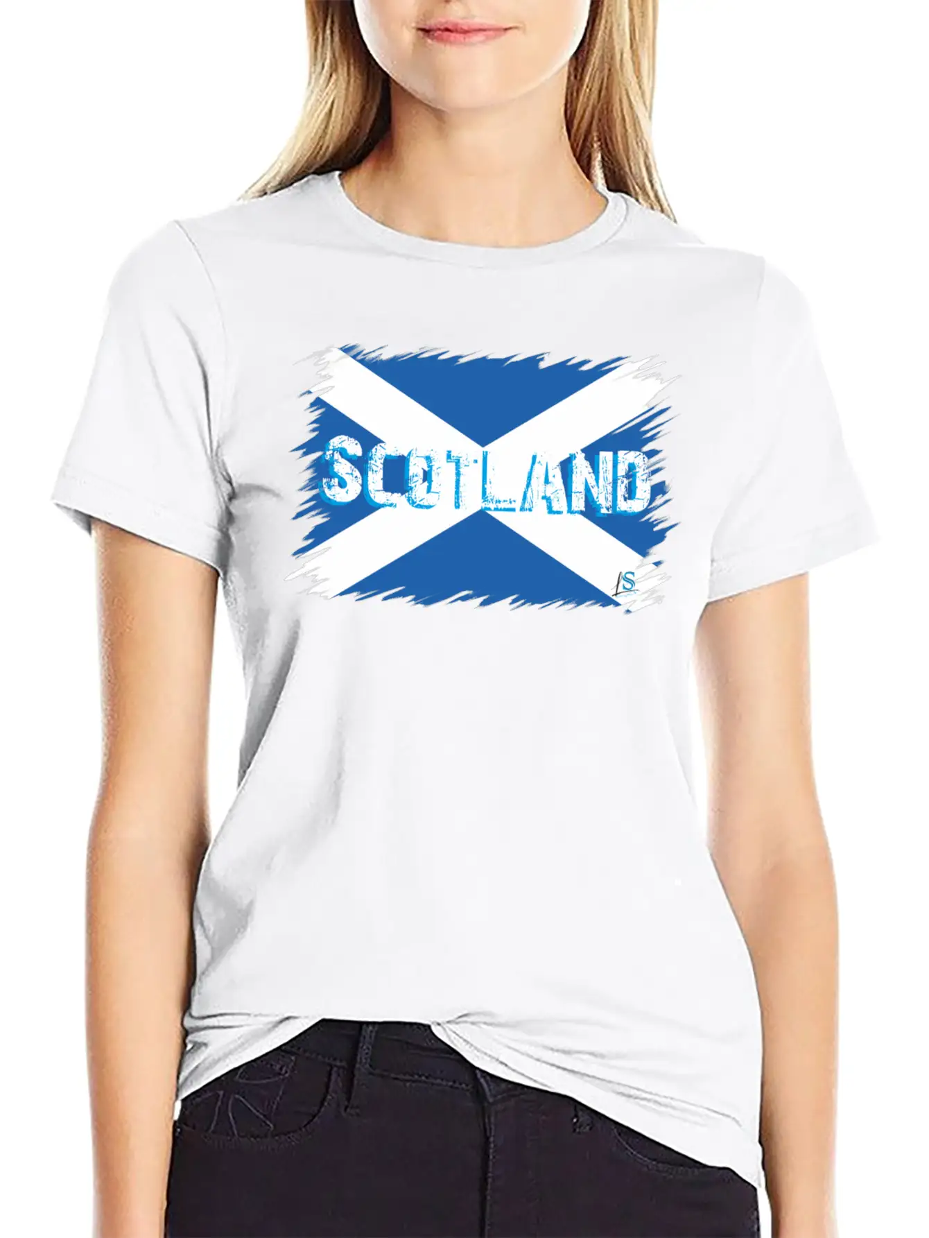 Scottish Flag 2 Soft Cotton Short Sleeve Tee – Unisex Wardrobe Staple