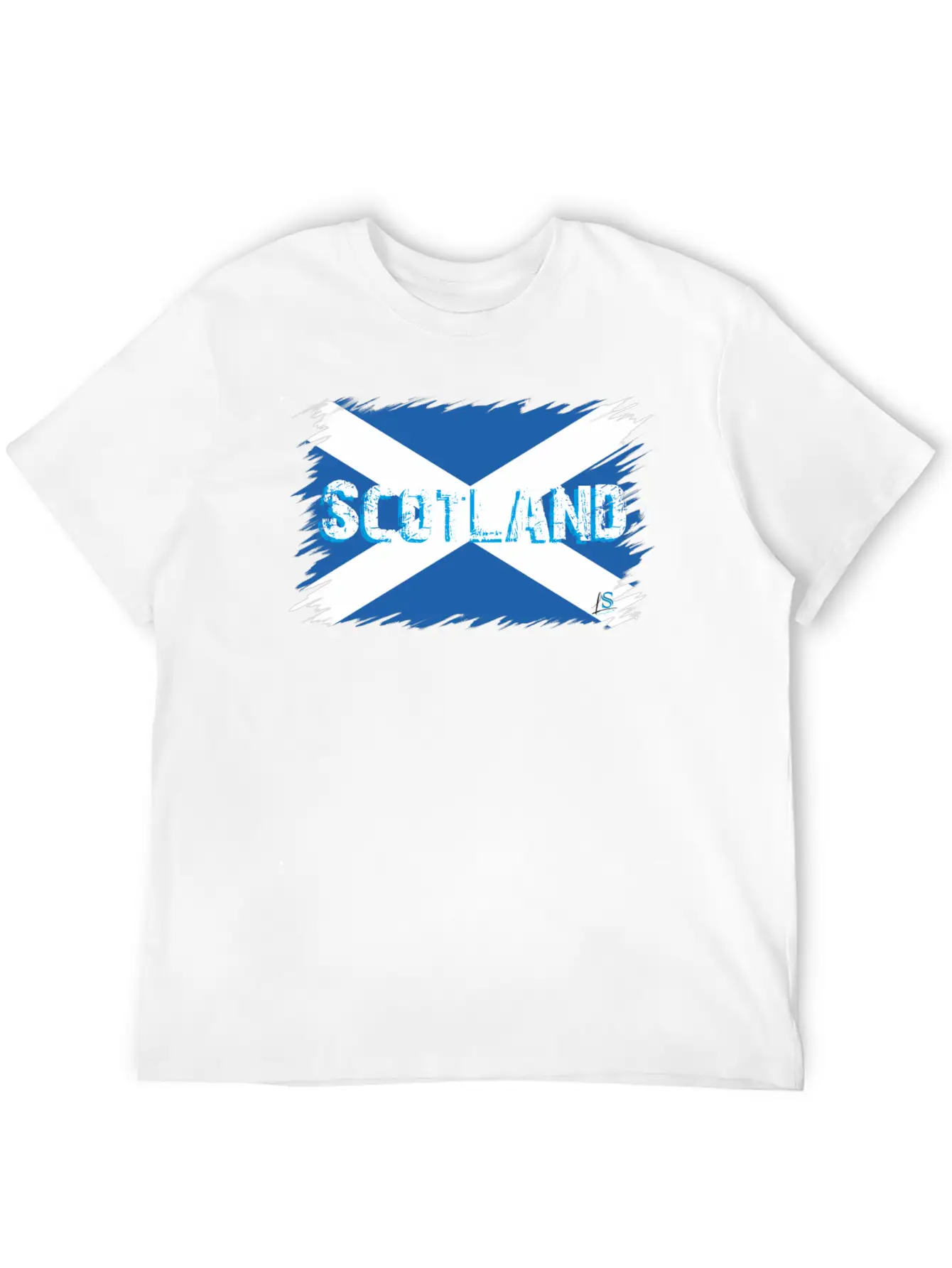 Scottish Flag 2 Soft Cotton Short Sleeve Tee – Unisex Wardrobe Staple
