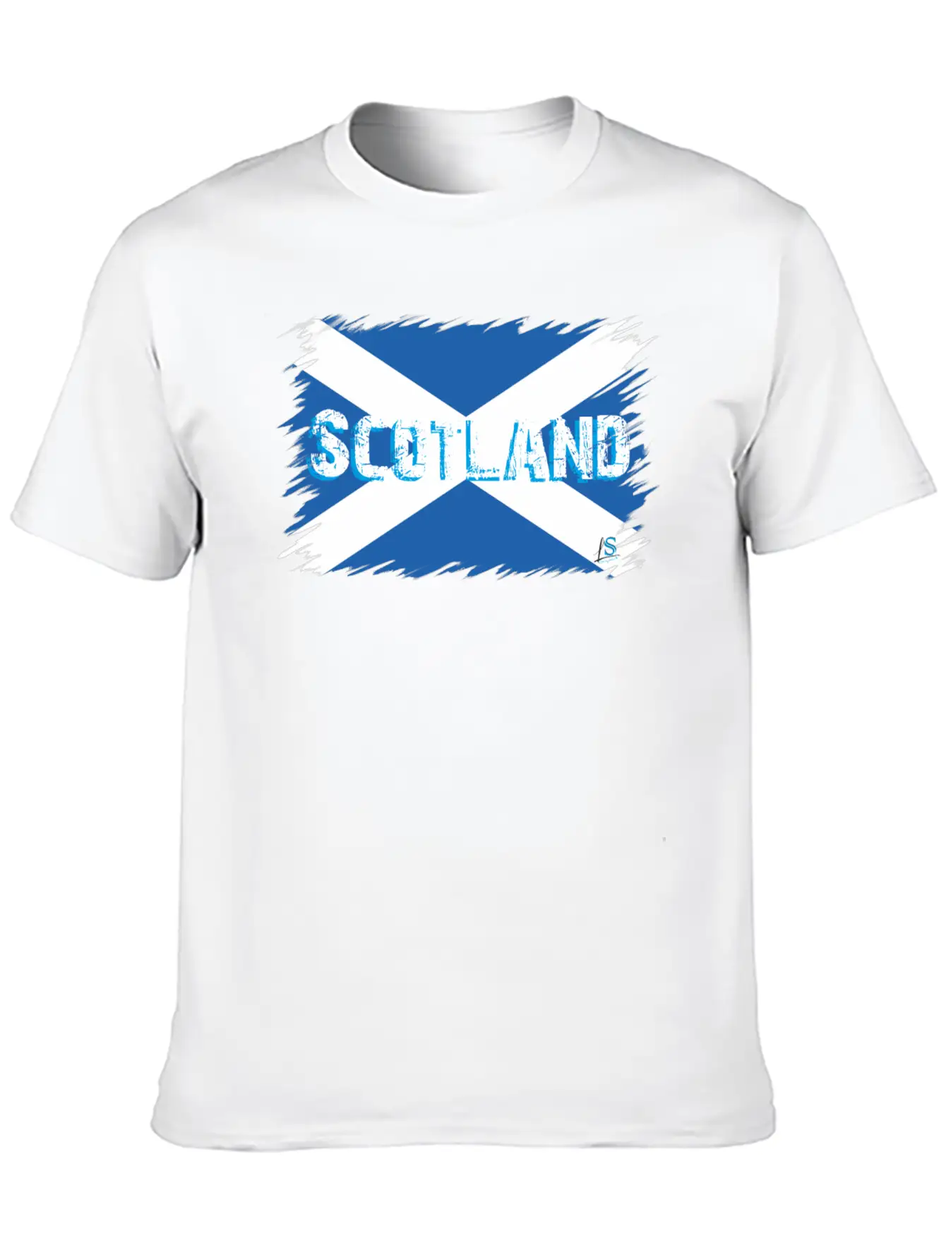 Scottish Flag 2 Soft Cotton Short Sleeve Tee – Unisex Wardrobe Staple