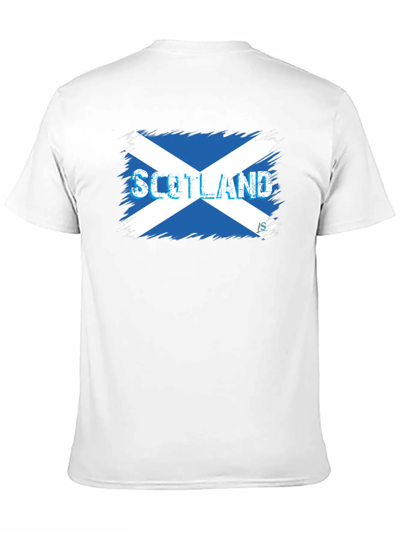 Scottish Flag 2 Soft Cotton Short Sleeve Tee – Unisex Wardrobe Staple