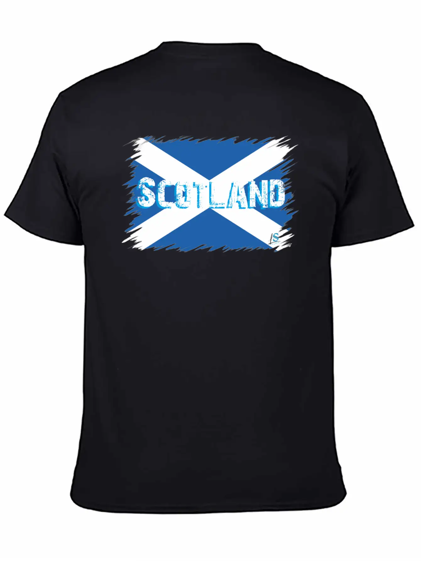 Scottish Flag 2 Soft Cotton Short Sleeve Tee – Unisex Wardrobe Staple