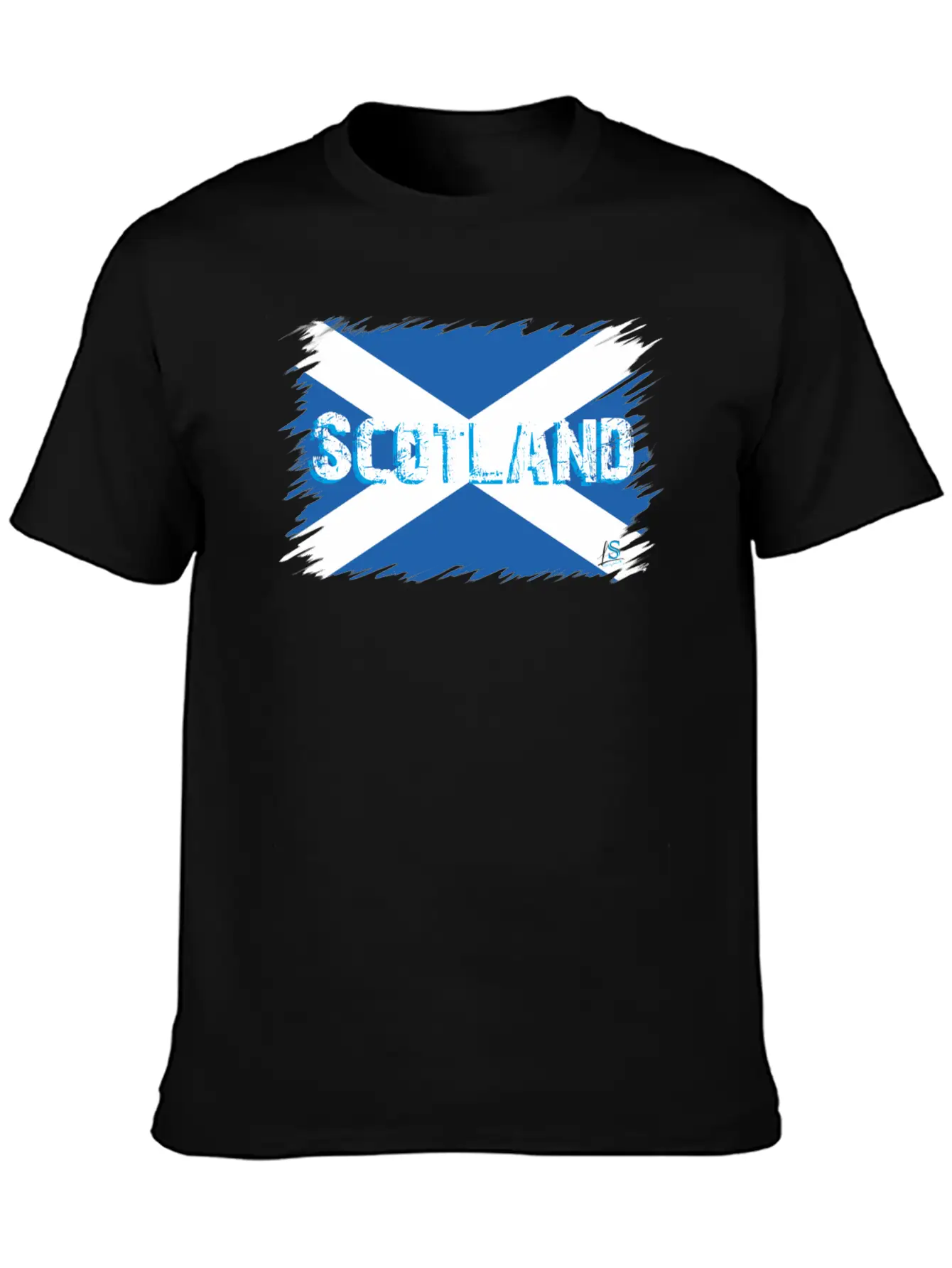 Scottish Flag 2 Soft Cotton Short Sleeve Tee – Unisex Wardrobe Staple