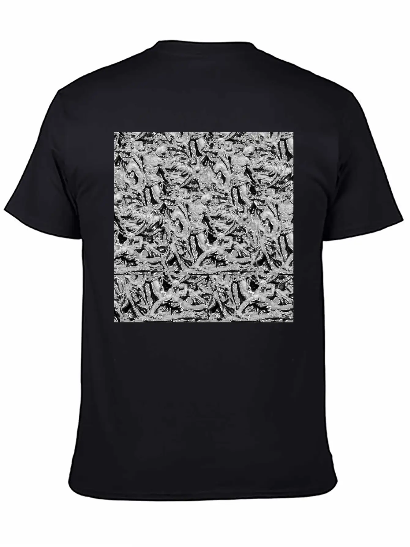 Sculpture Collage Soft Cotton Short Sleeve Tee – Unisex Wardrobe Staple