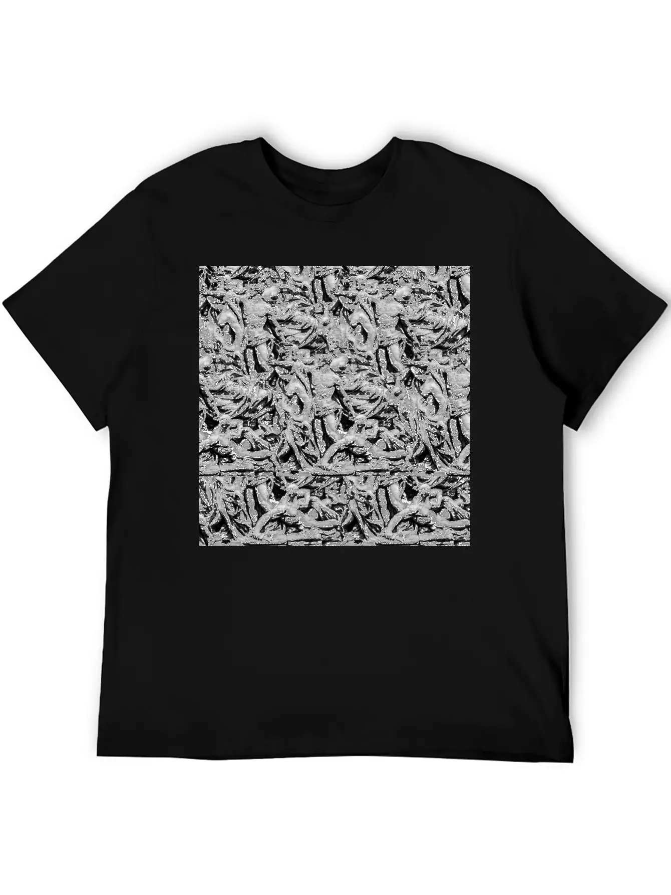 Sculpture Collage Soft Cotton Short Sleeve Tee – Unisex Wardrobe Staple