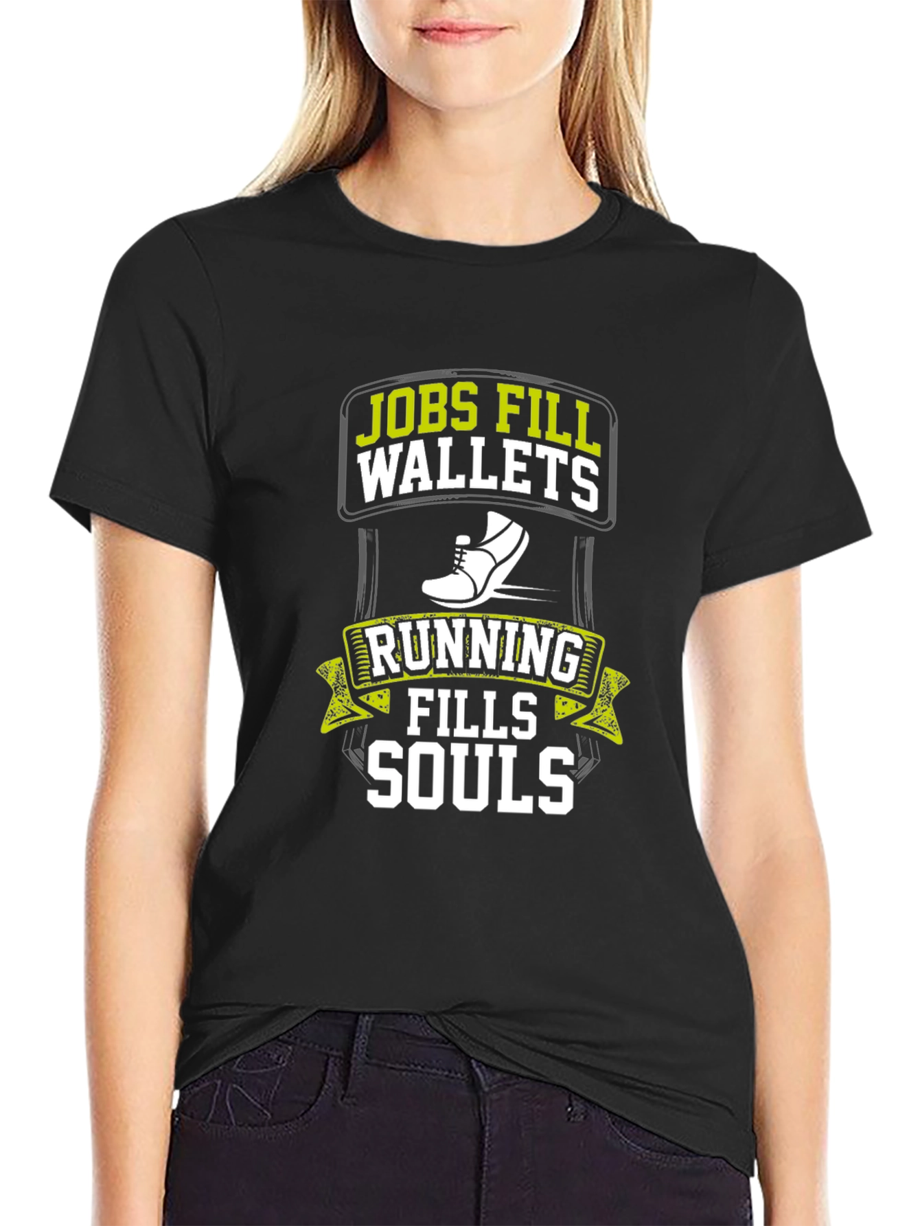 Running Fills Souls Graphic T-Shirt