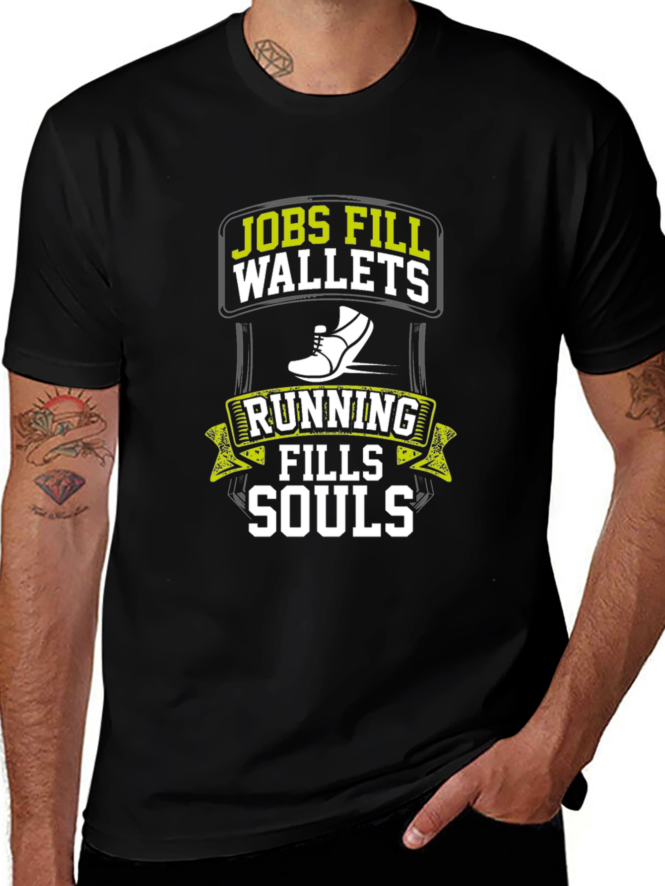 Running Fills Souls Graphic T-Shirt