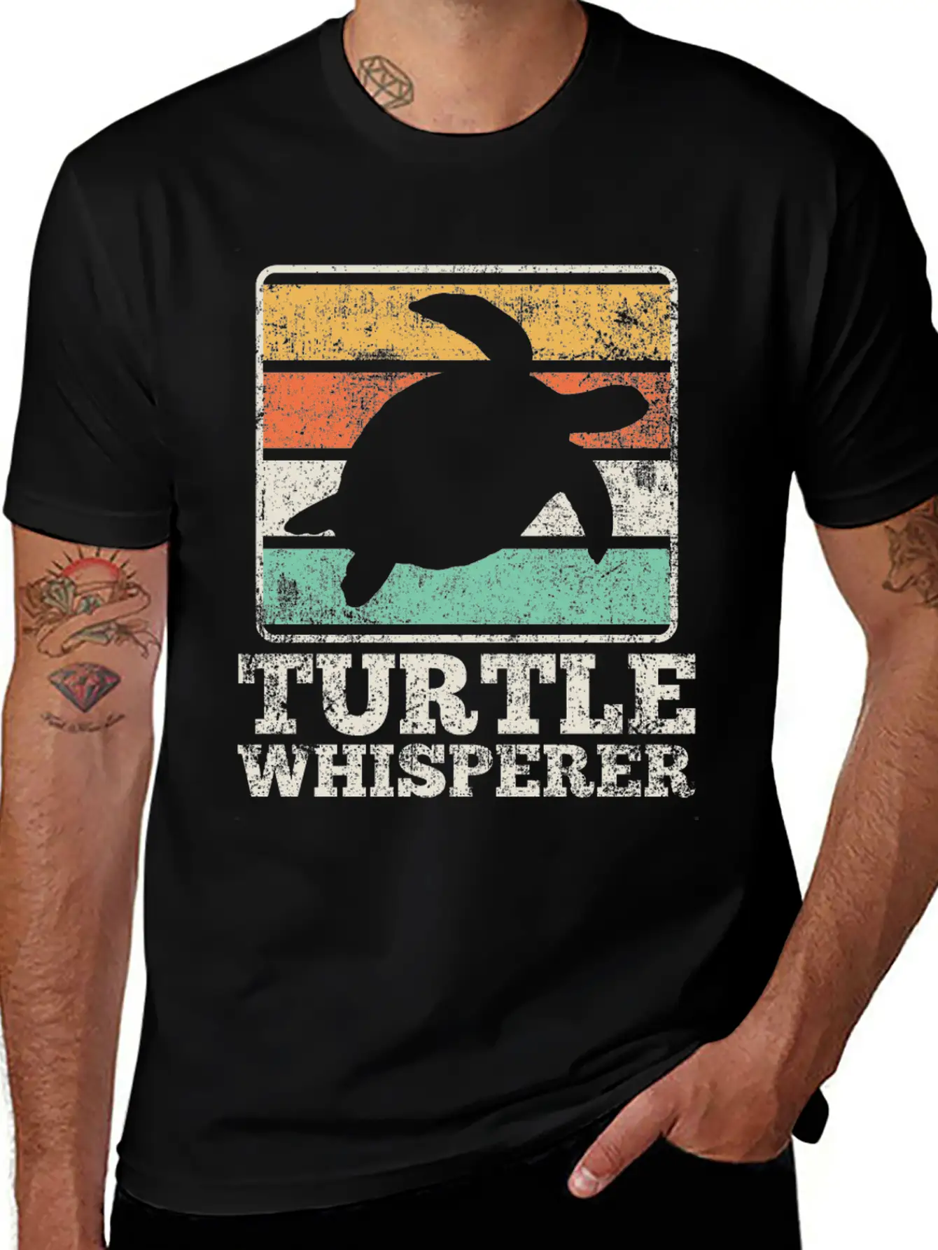Sea Turtle Turtle Whisperer Comfortable Minimalist Graphic Tee – Summer Style Essential