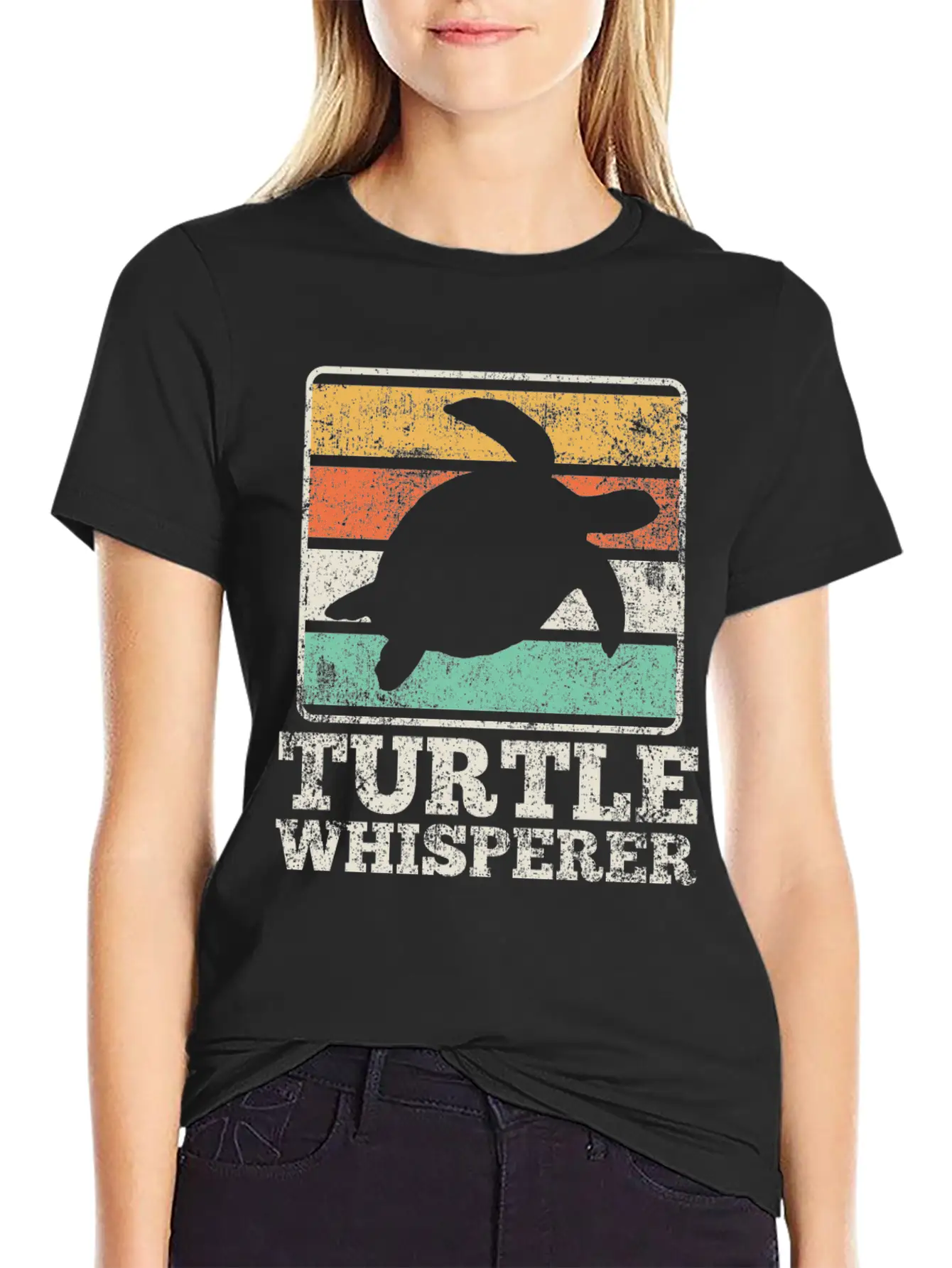 Sea Turtle Turtle Whisperer Comfortable Minimalist Graphic Tee – Summer Style Essential