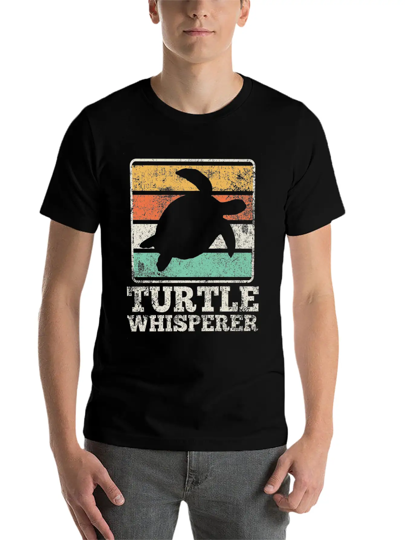 Sea Turtle Turtle Whisperer Comfortable Minimalist Graphic Tee – Summer Style Essential