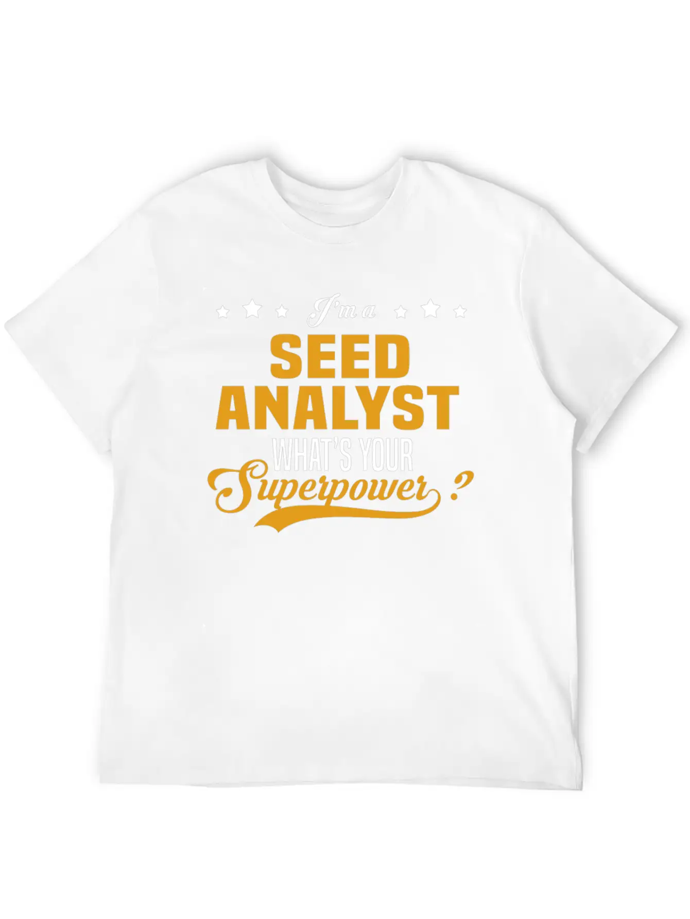 Seed Analyst Basic Graphic T-Shirt – Daily Comfort In Soft Cotton