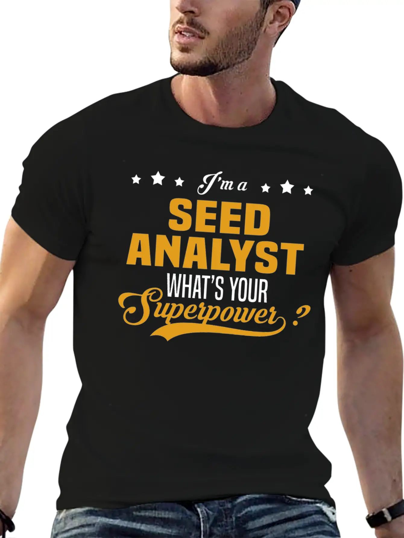 Seed Analyst Basic Graphic T-Shirt – Daily Comfort In Soft Cotton
