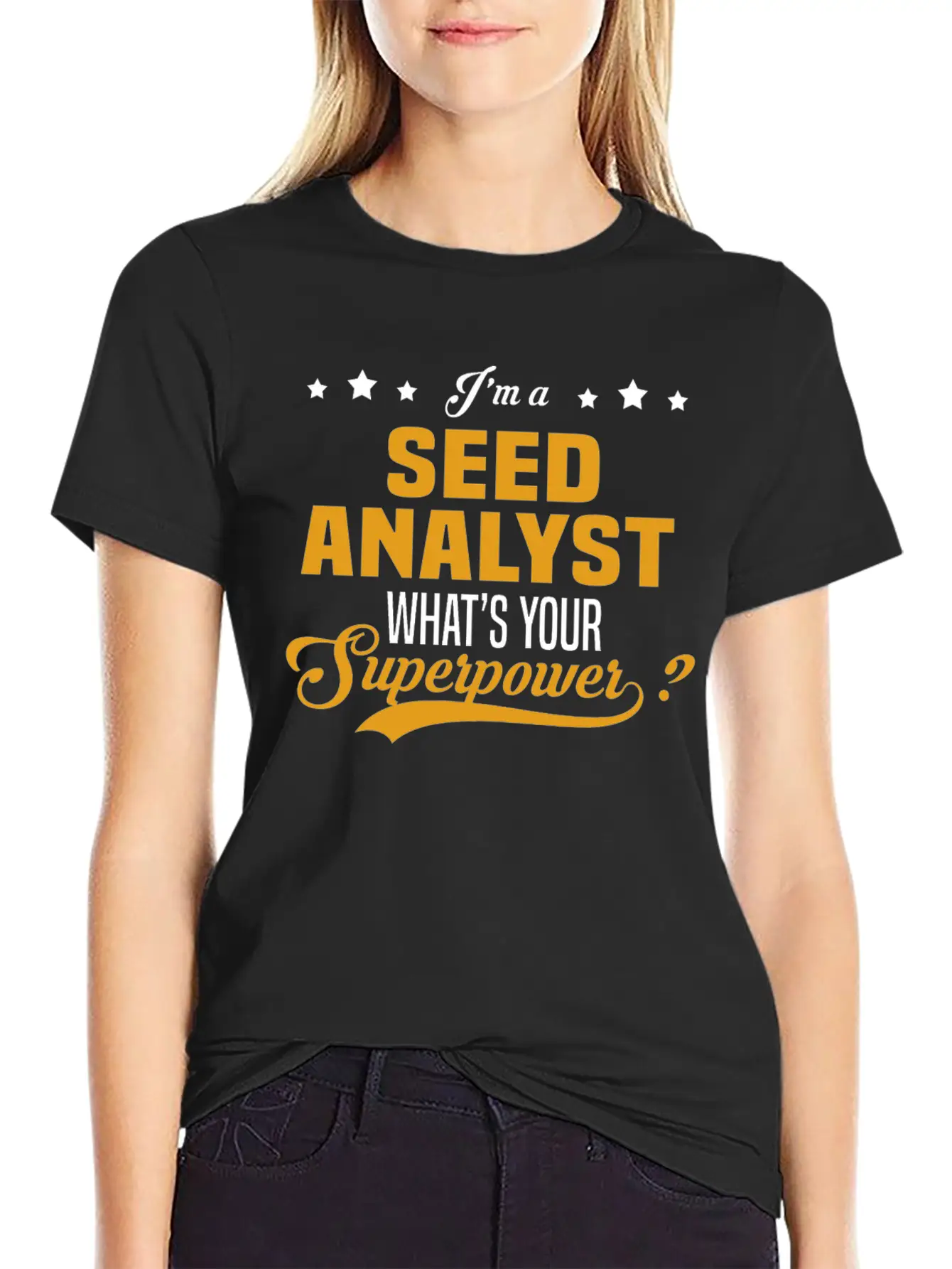 Seed Analyst Basic Graphic T-Shirt – Daily Comfort In Soft Cotton