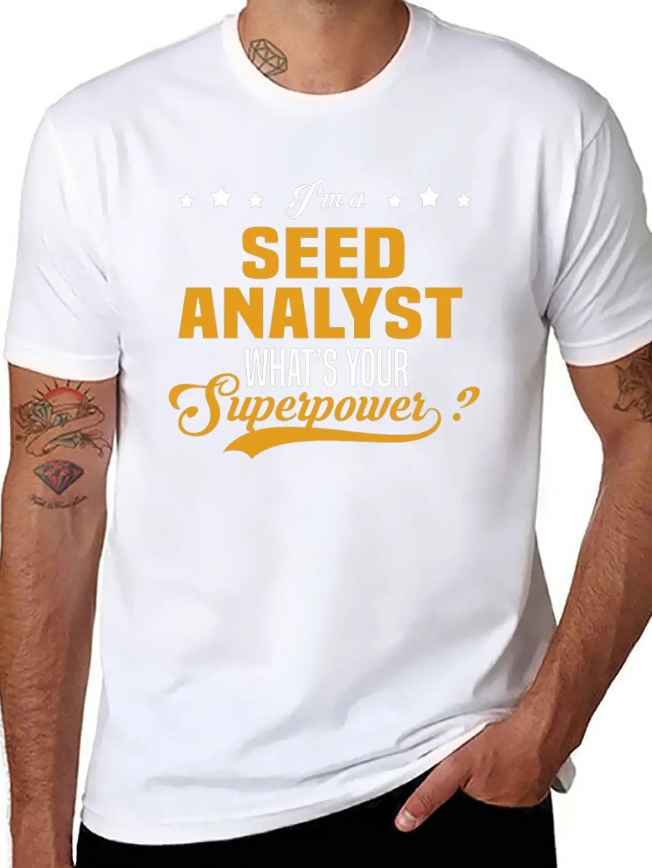 Seed Analyst Basic Graphic T-Shirt – Daily Comfort In Soft Cotton